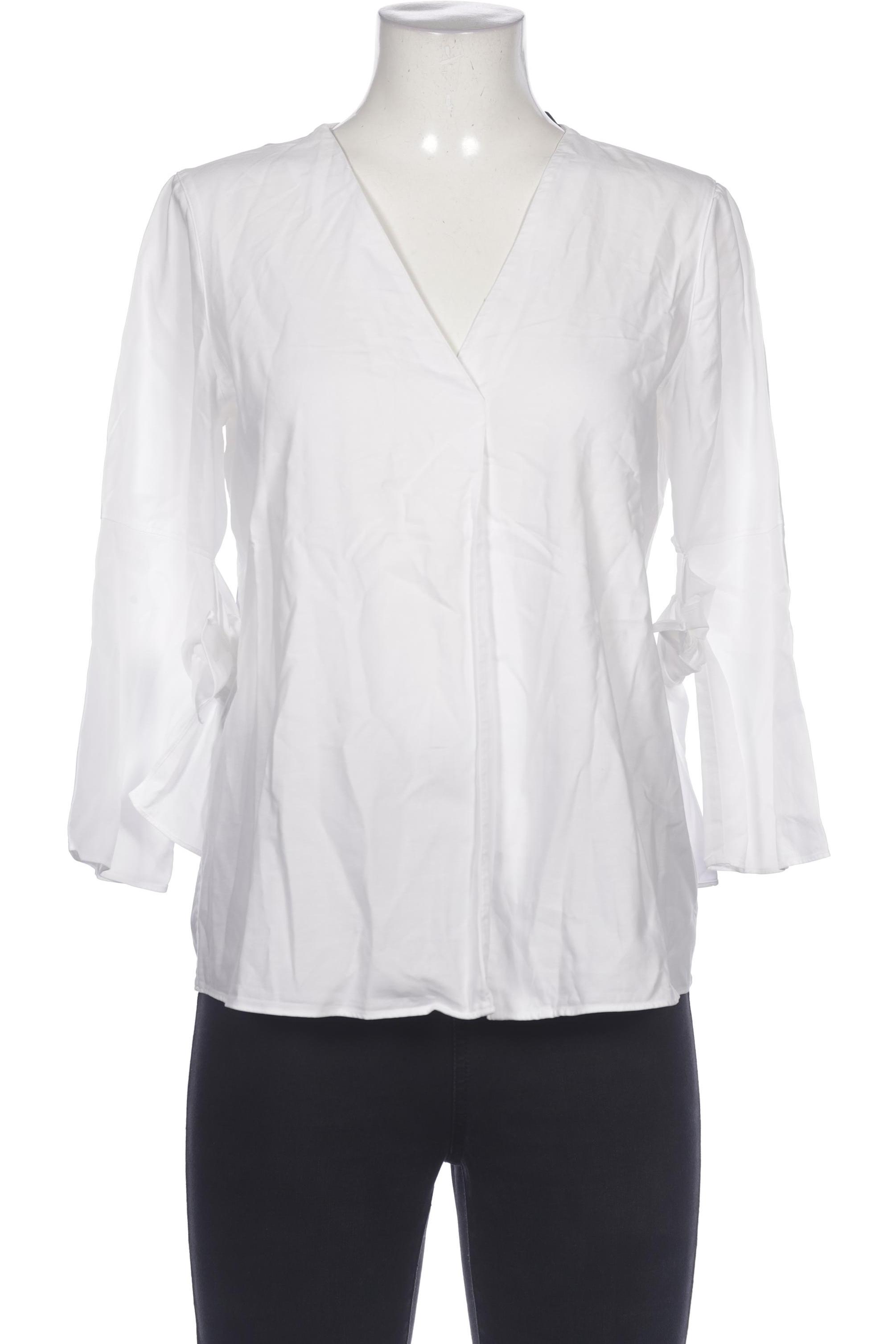 

Massimo Dutti Damen Bluse, weiß, Gr. 40