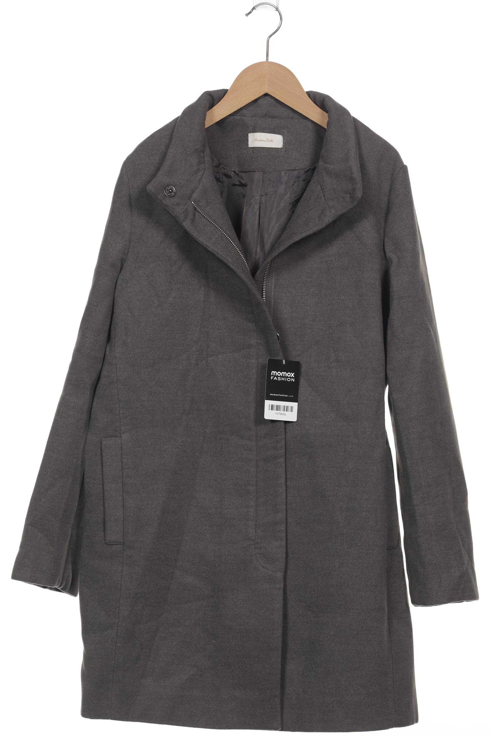 

Massimo Dutti Damen Mantel, grau, Gr. 44