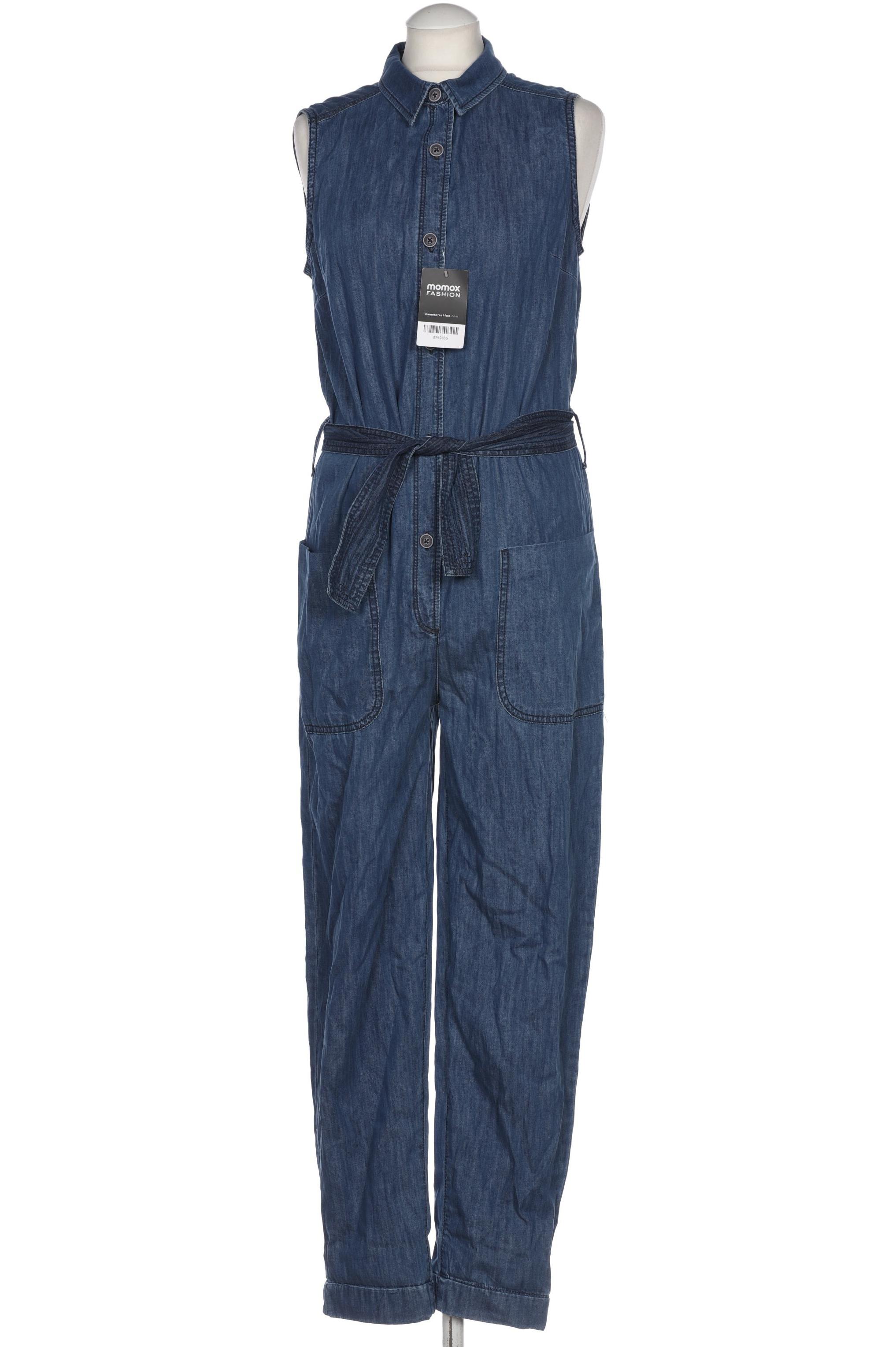 

Massimo Dutti Damen Jumpsuit/Overall, blau, Gr. 38