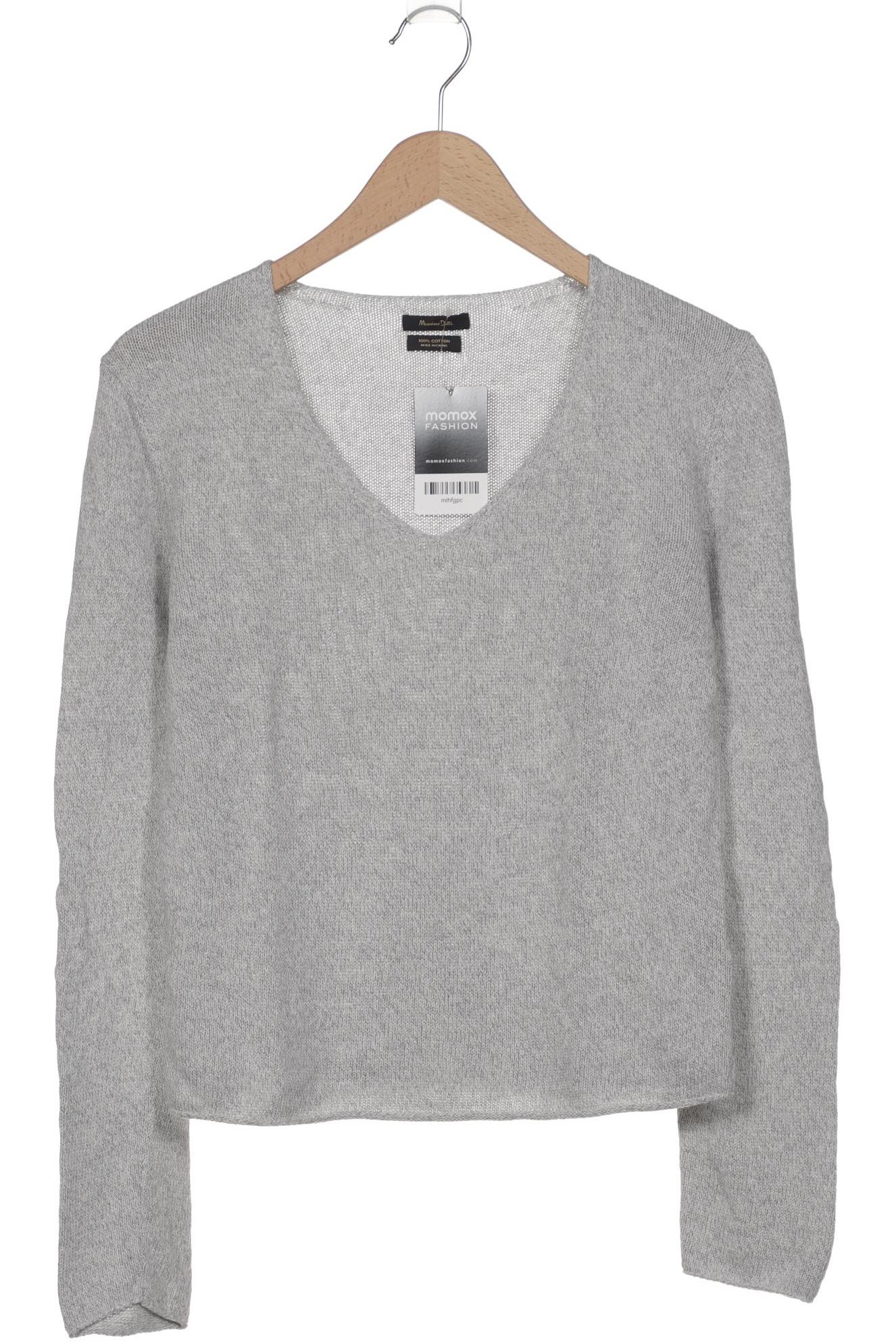 

Massimo Dutti Damen Pullover, grau, Gr. 36