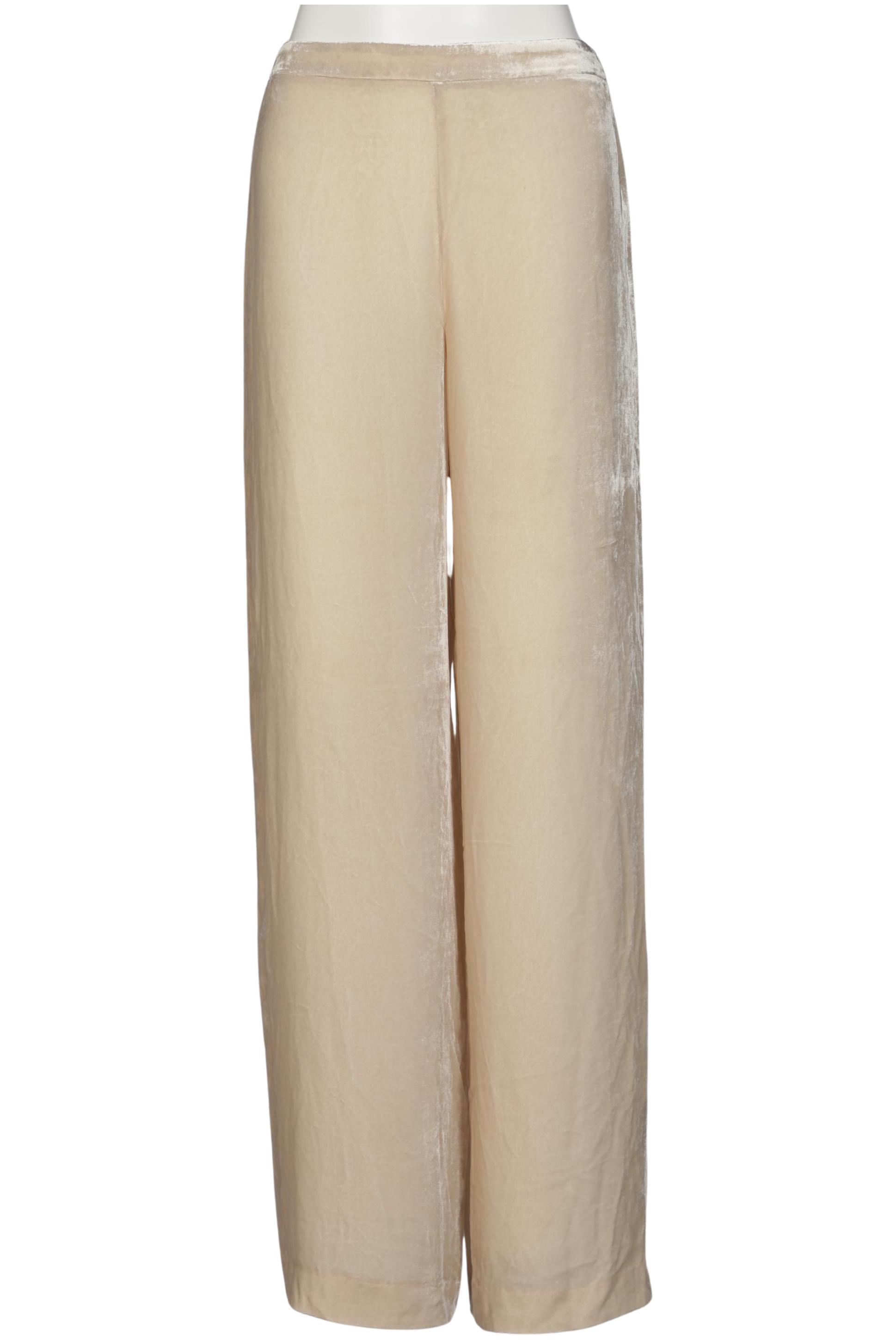 

Massimo Dutti Damen Stoffhose, cremeweiß, Gr. 34