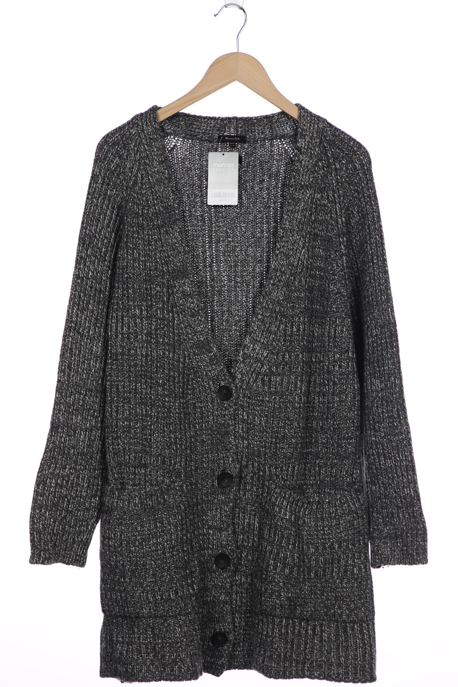 

Massimo Dutti Damen Strickjacke, grau, Gr. 38