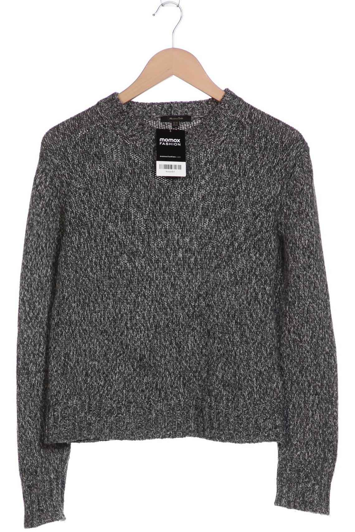 

Massimo Dutti Damen Pullover, grau, Gr. 34