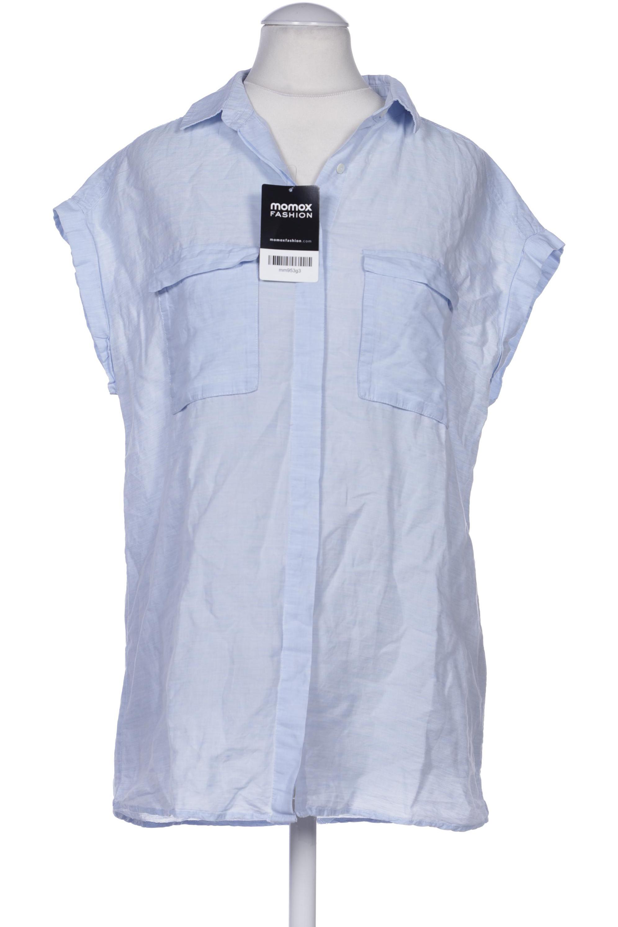 

Massimo Dutti Damen Bluse, hellblau, Gr. 36