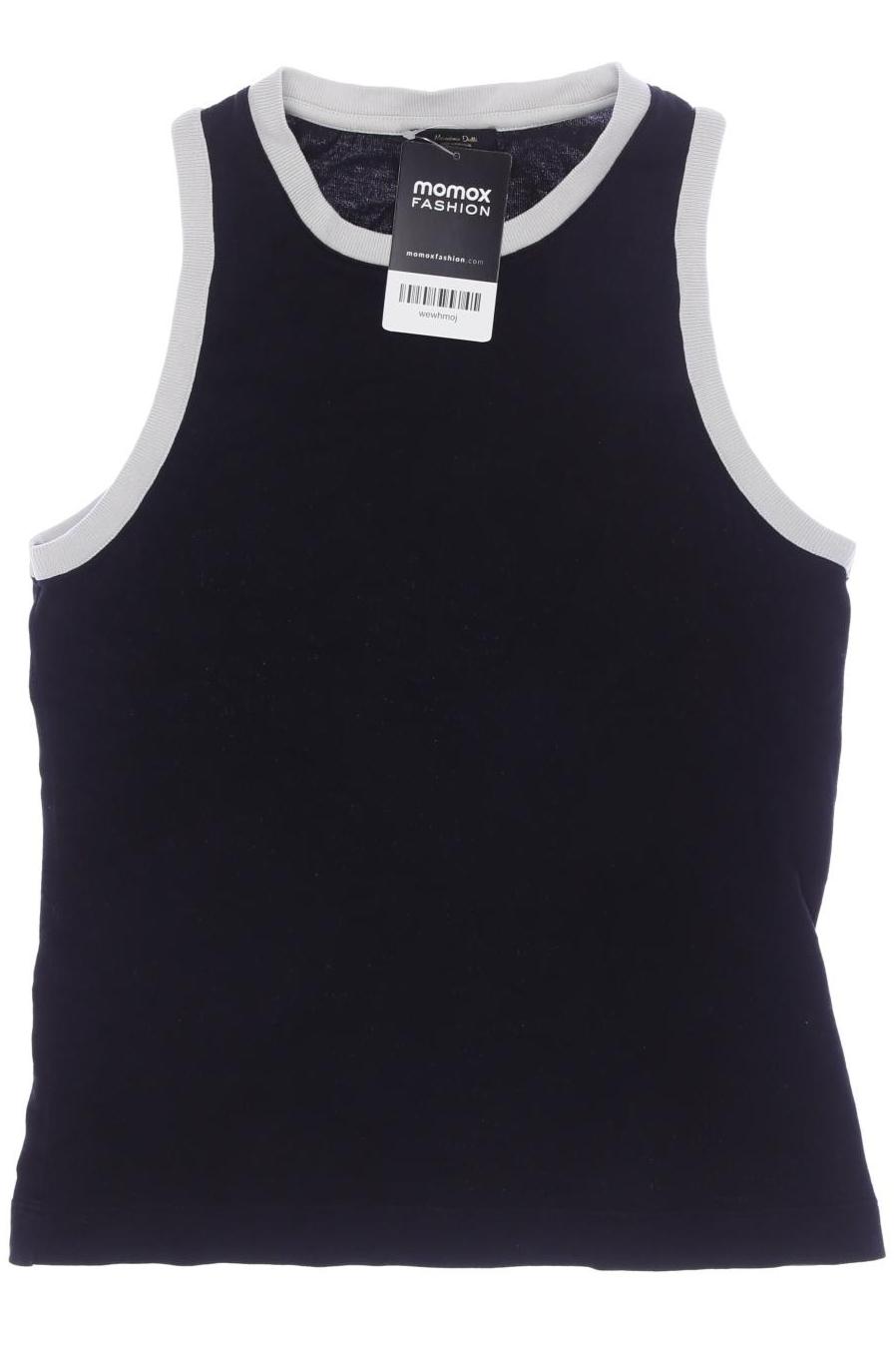 

Massimo Dutti Damen Top, schwarz, Gr. 36
