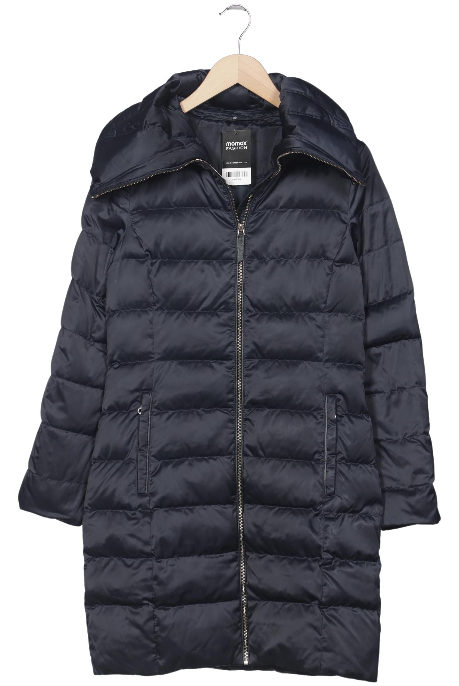 

Massimo Dutti Damen Mantel, marineblau, Gr. 36