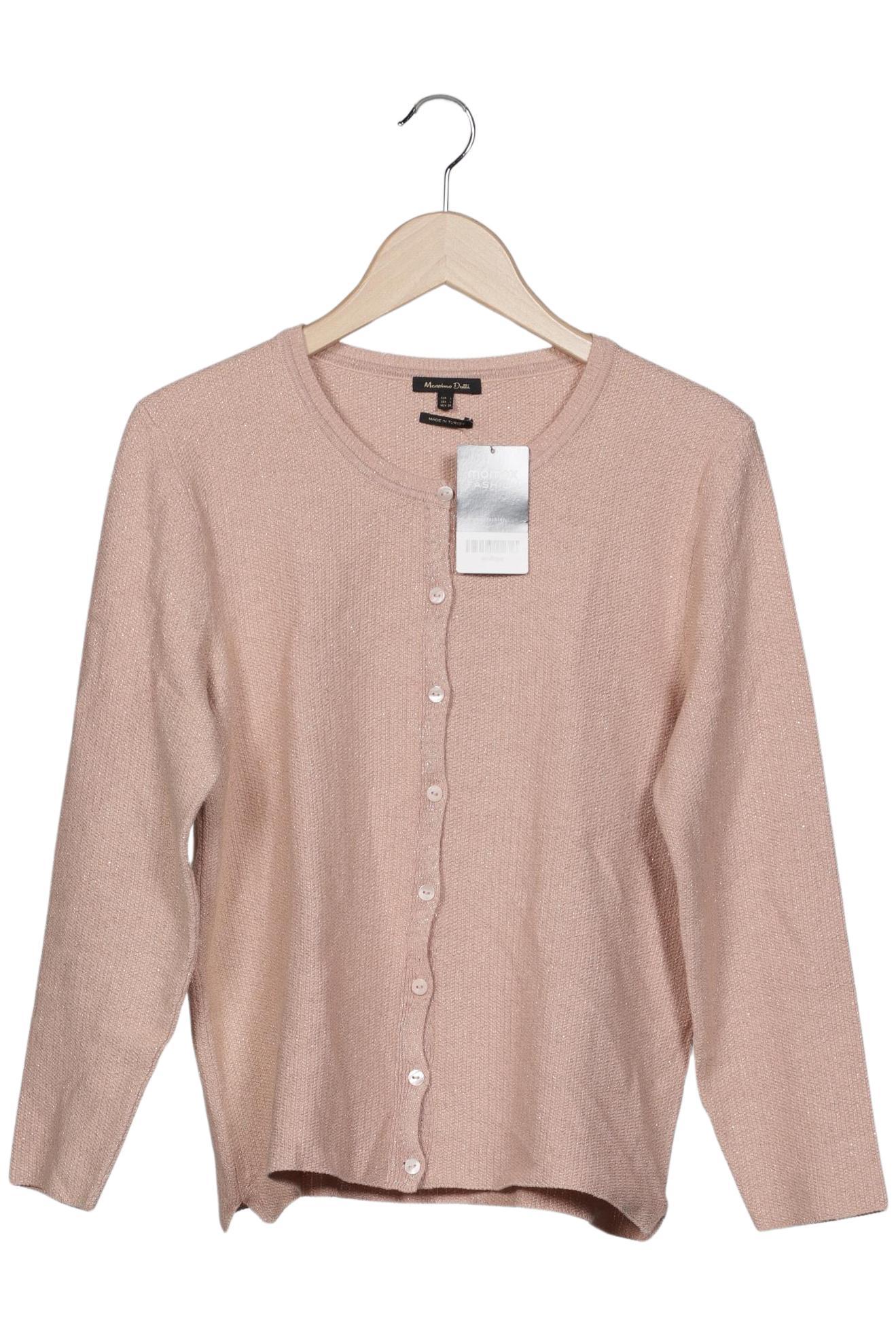 

Massimo Dutti Damen Strickjacke, pink, Gr. 42