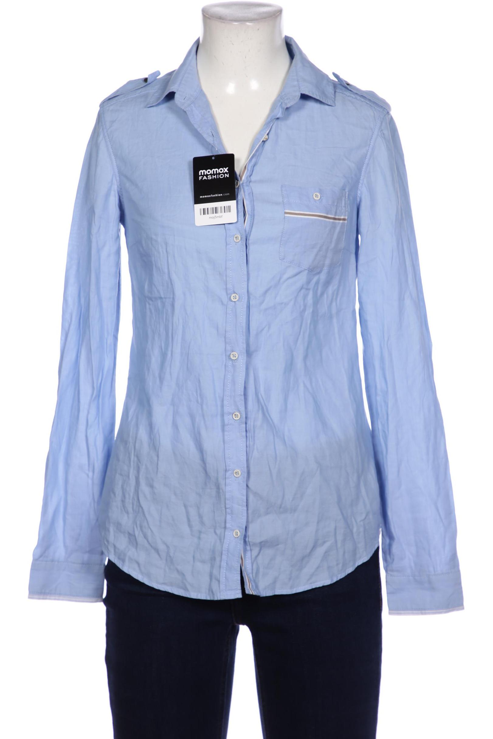 

Massimo Dutti Damen Bluse, hellblau, Gr. 36