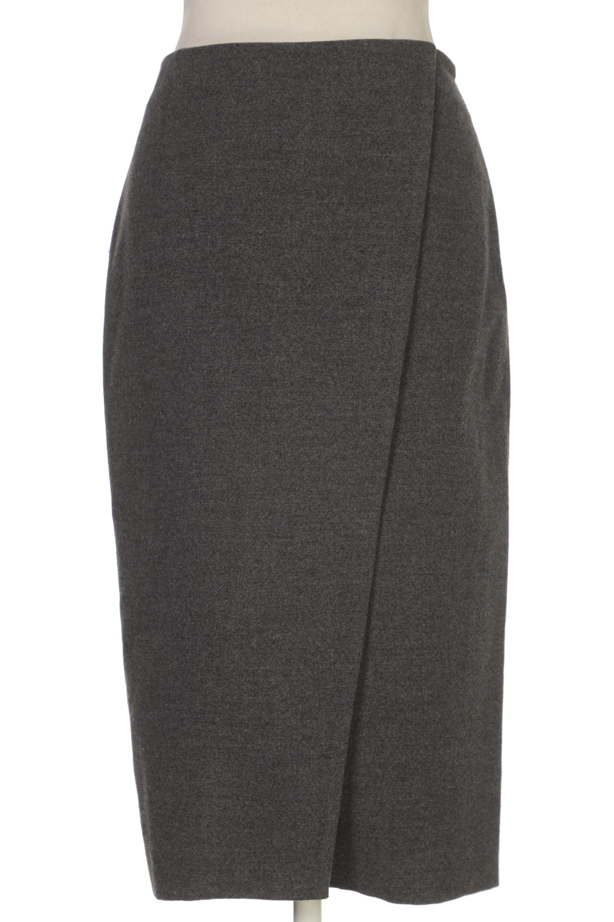 

Massimo Dutti Damen Rock, grau, Gr. 38