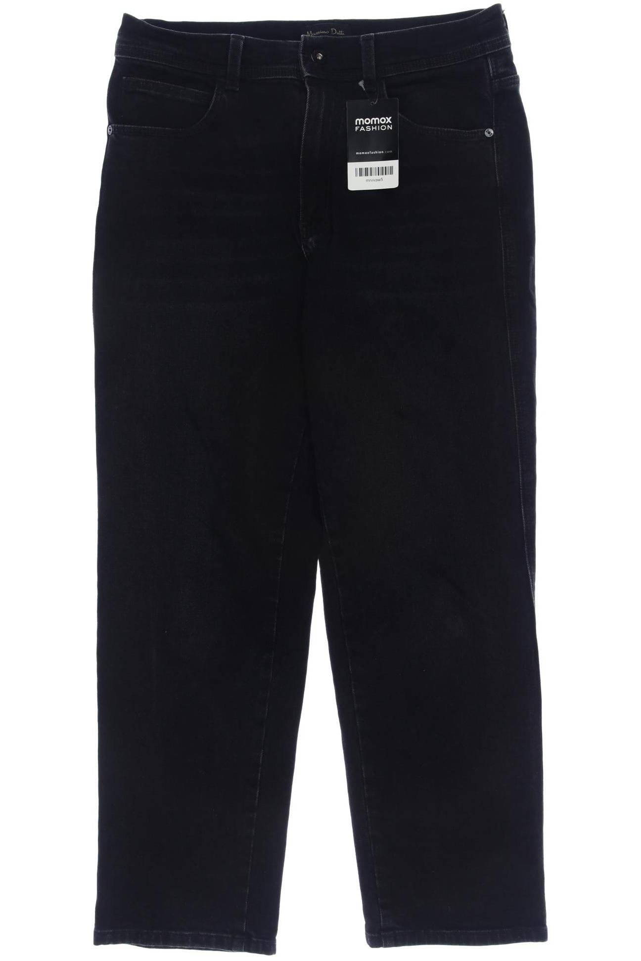 Thumbnail - Massimo Dutti Damen Jeans, schwarz, Gr. 40