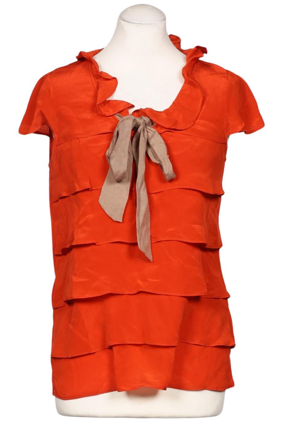 

Massimo Dutti Damen Bluse, orange, Gr. 38
