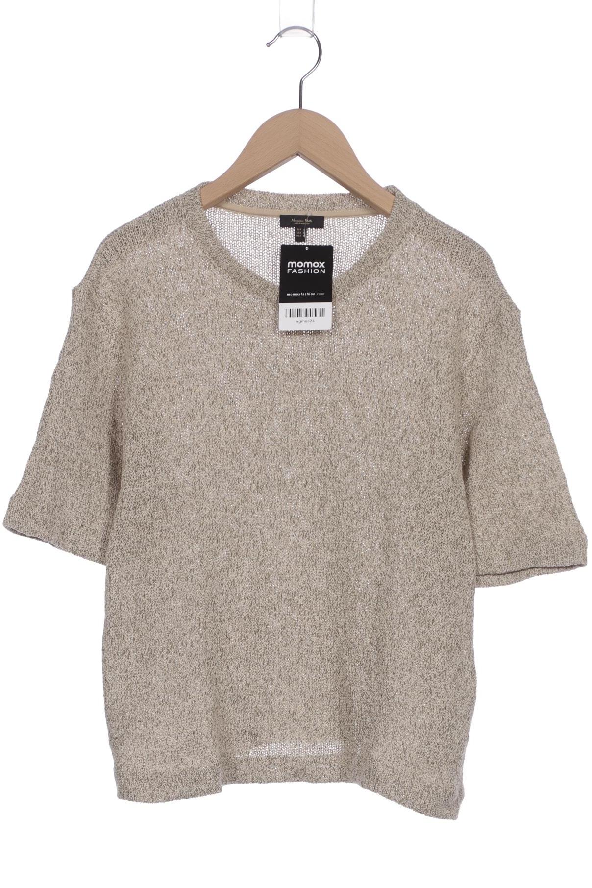 

Massimo Dutti Damen Pullover, beige, Gr. 38
