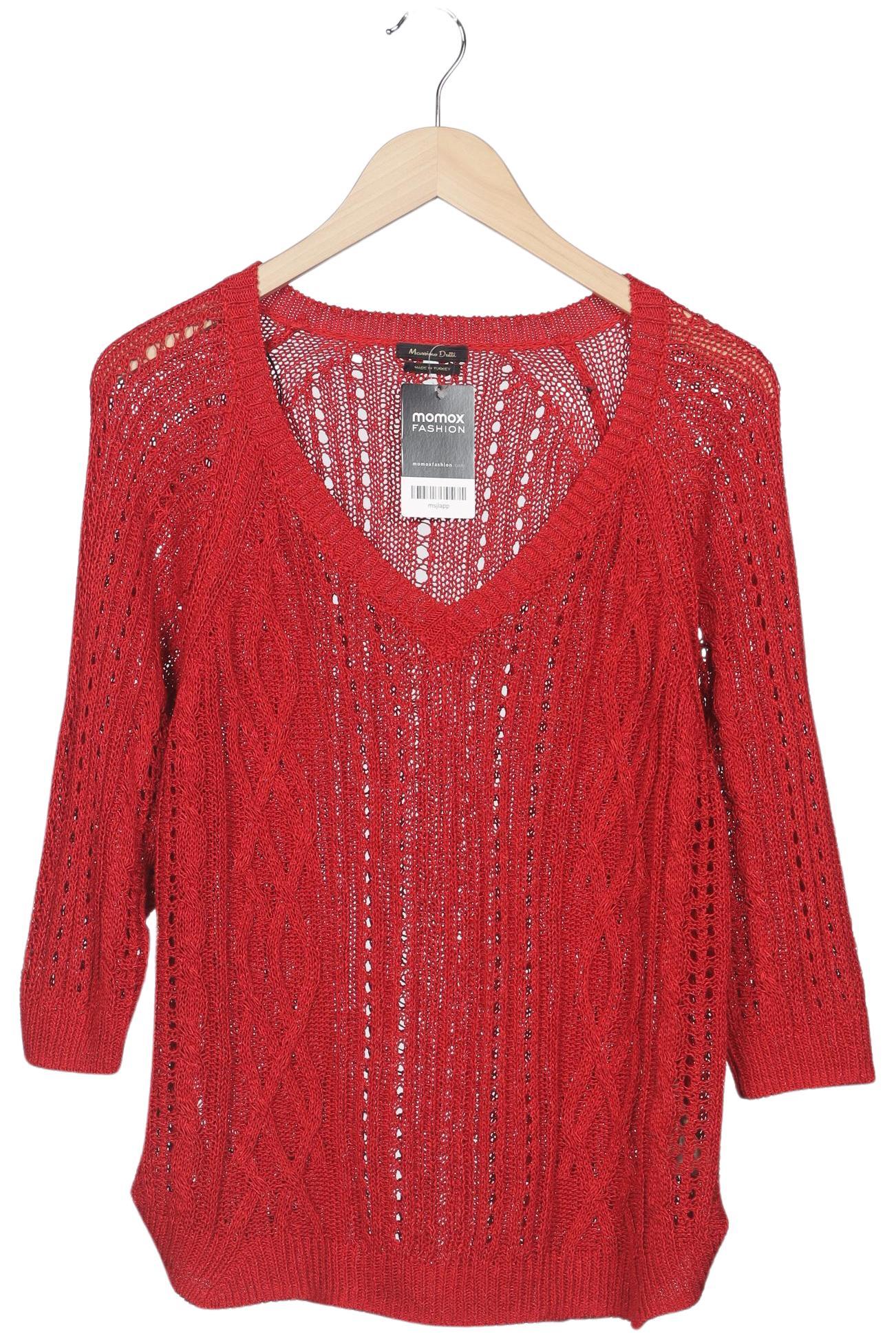 

Massimo Dutti Damen Pullover, rot, Gr. 36