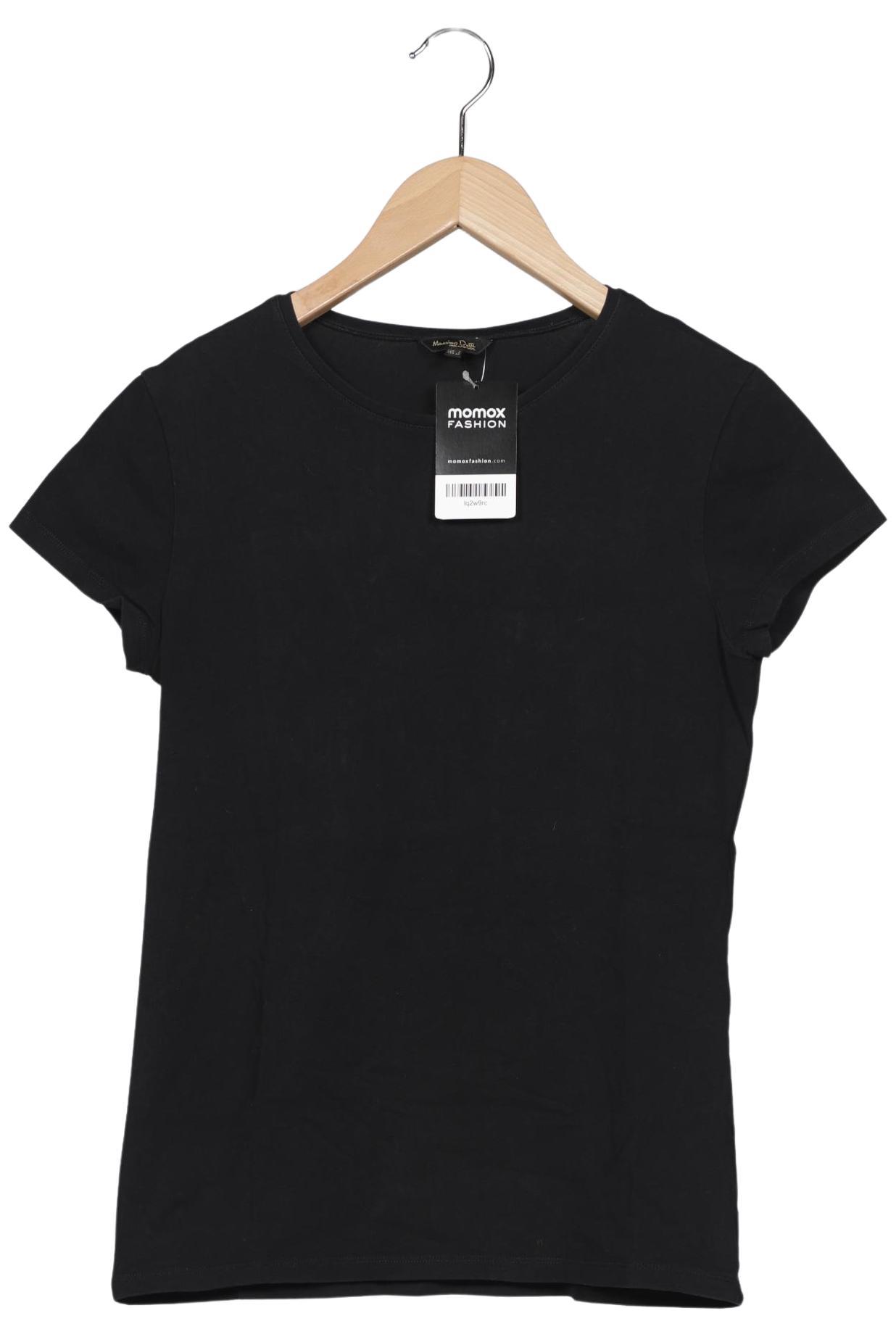 

Massimo Dutti Damen T-Shirt, schwarz, Gr. 42