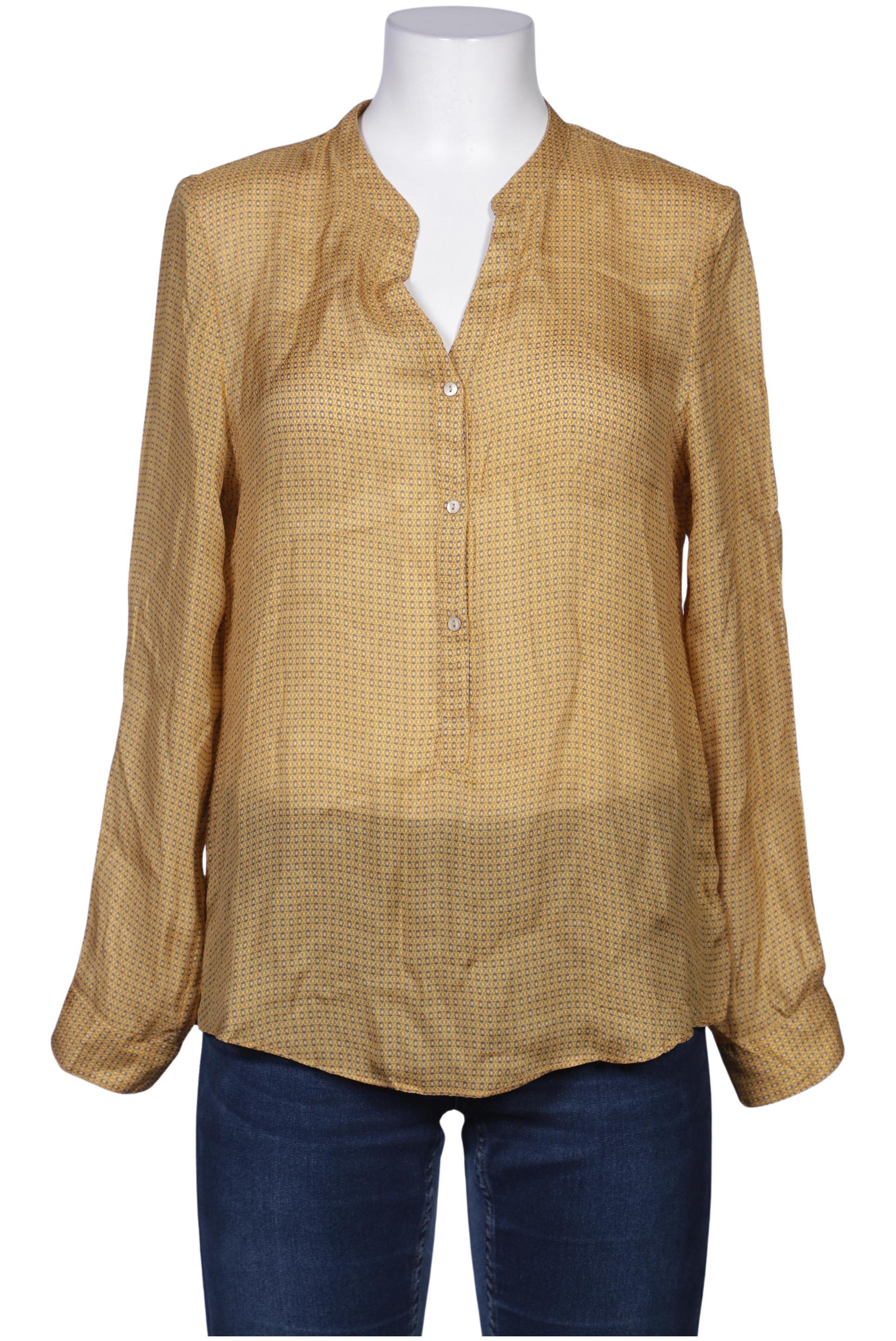 

Massimo Dutti Damen Bluse, gelb, Gr. 42