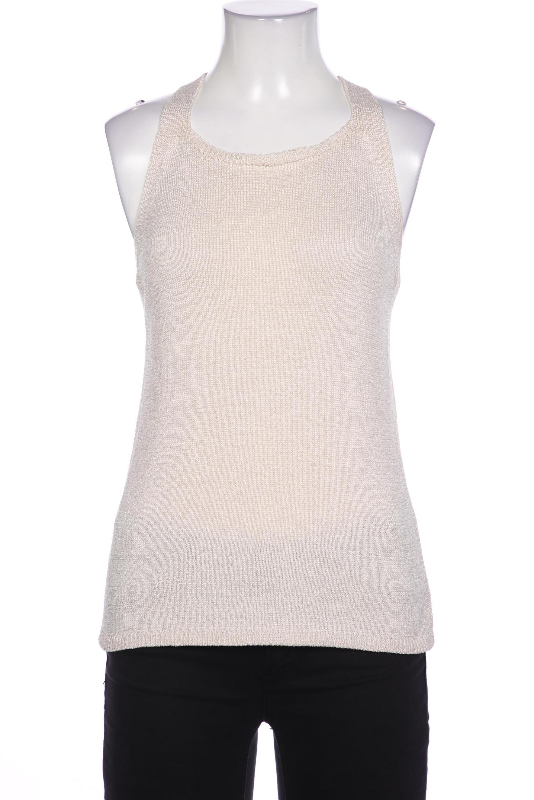 

Massimo Dutti Damen Top, cremeweiß, Gr. 36