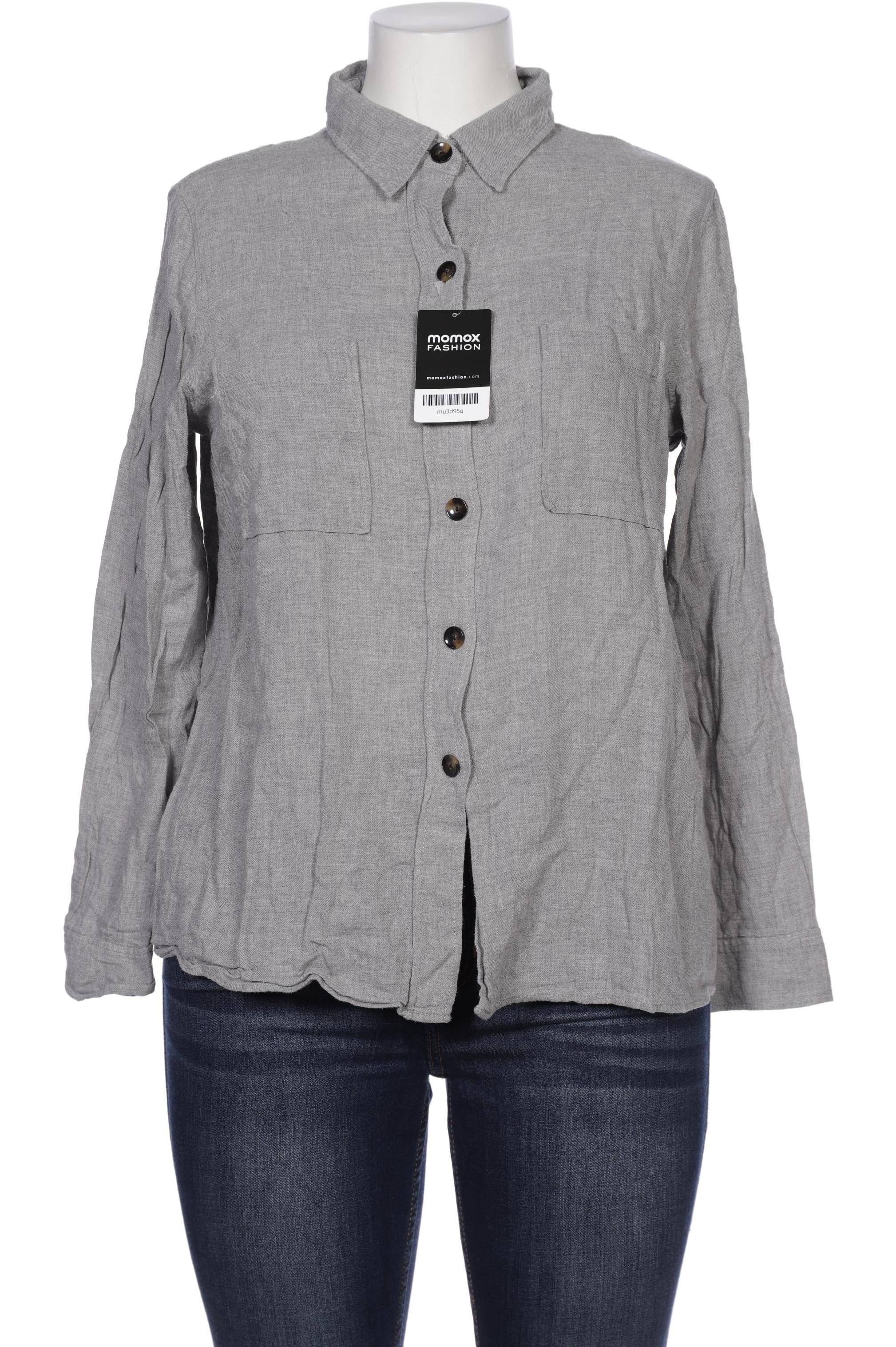 

Massimo Dutti Damen Bluse, grau, Gr. 42