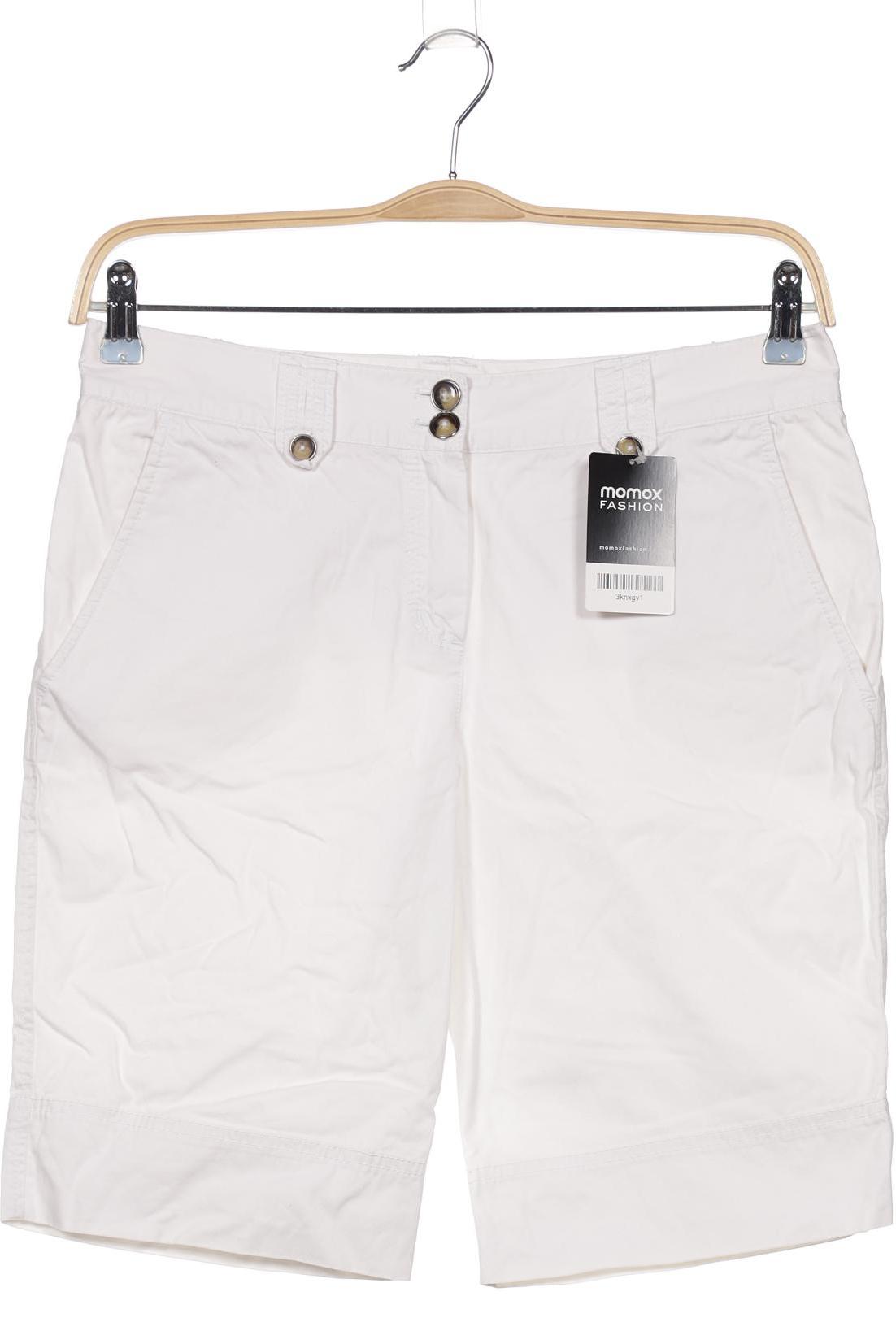 

Massimo Dutti Damen Shorts, weiß, Gr. 40