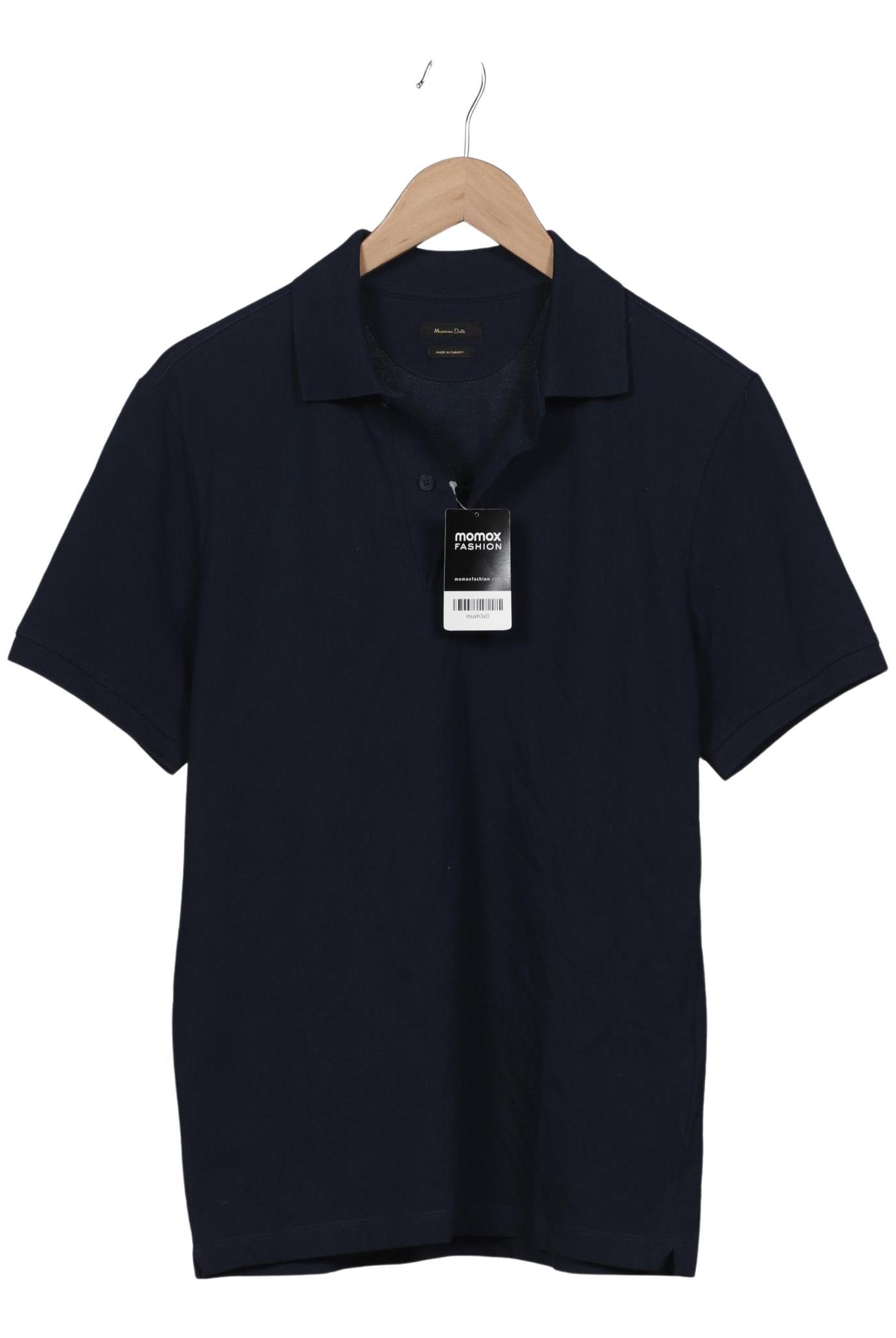 

Massimo Dutti Damen Poloshirt, marineblau, Gr. 36