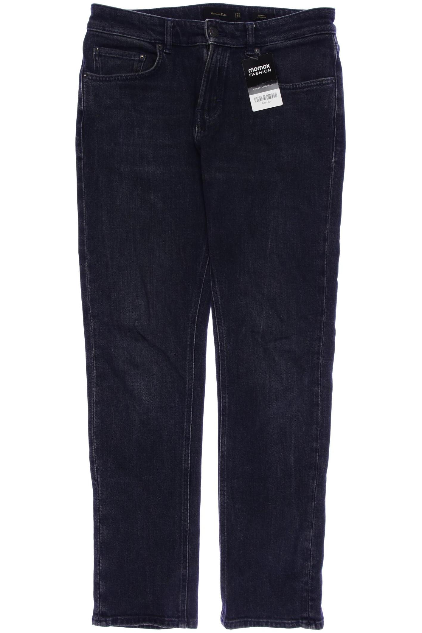 

Massimo Dutti Damen Jeans, grau, Gr. 38