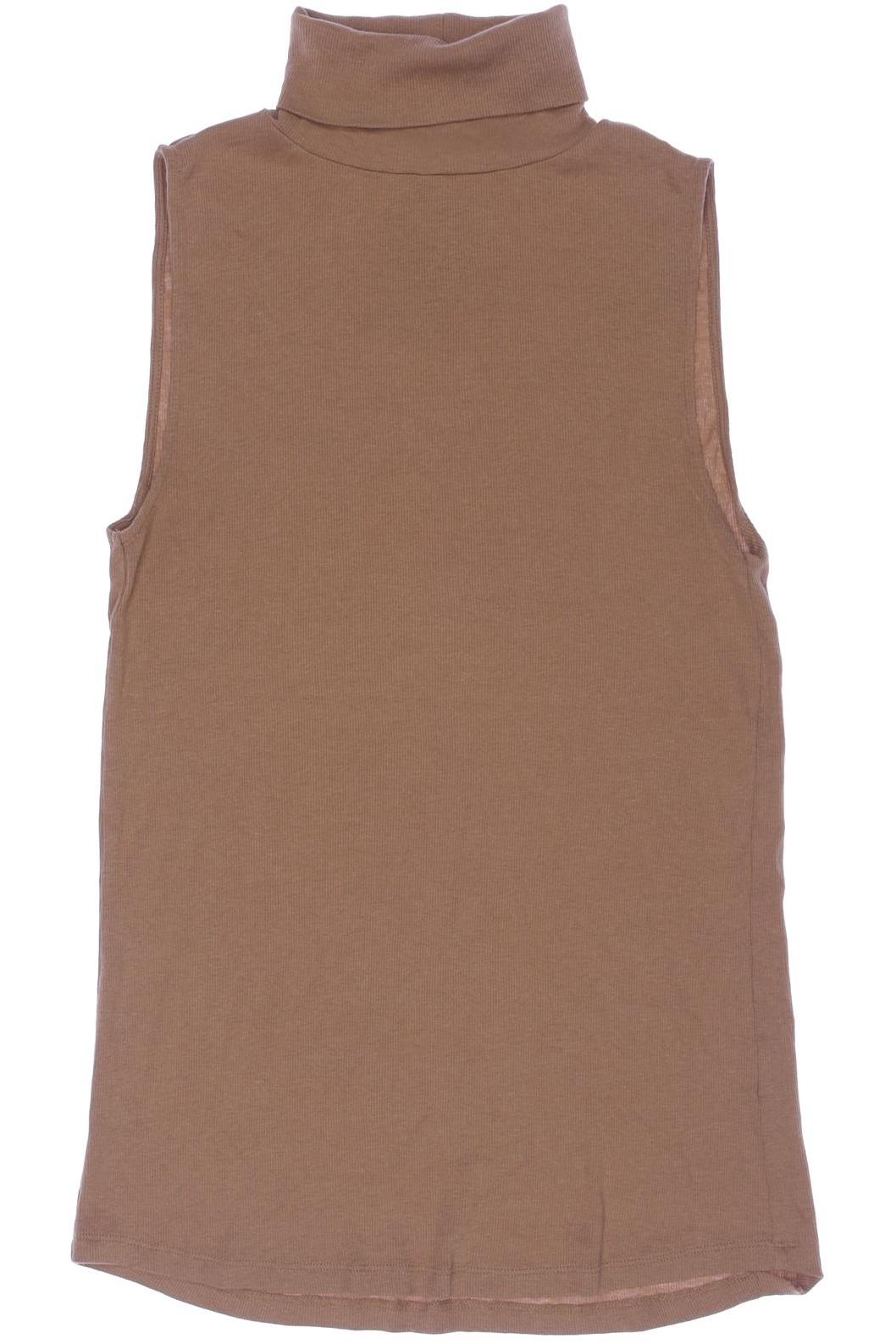 

Massimo Dutti Damen Top, beige, Gr. 34