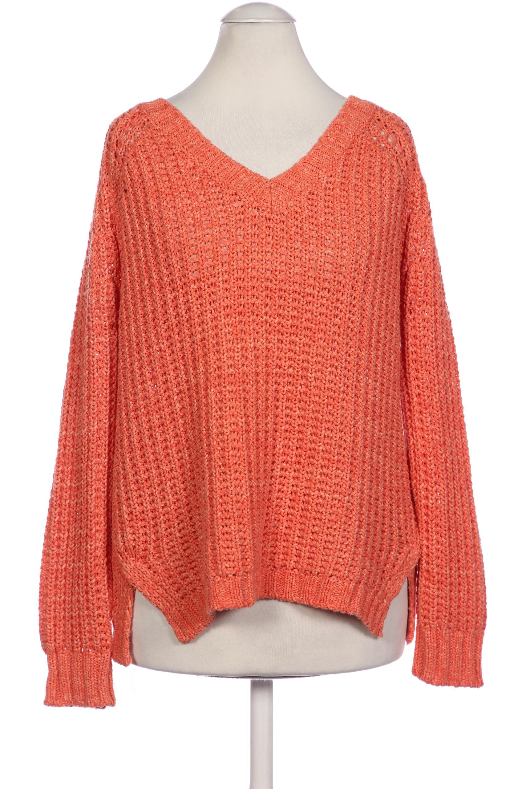 

Massimo Dutti Damen Pullover, orange, Gr. 34