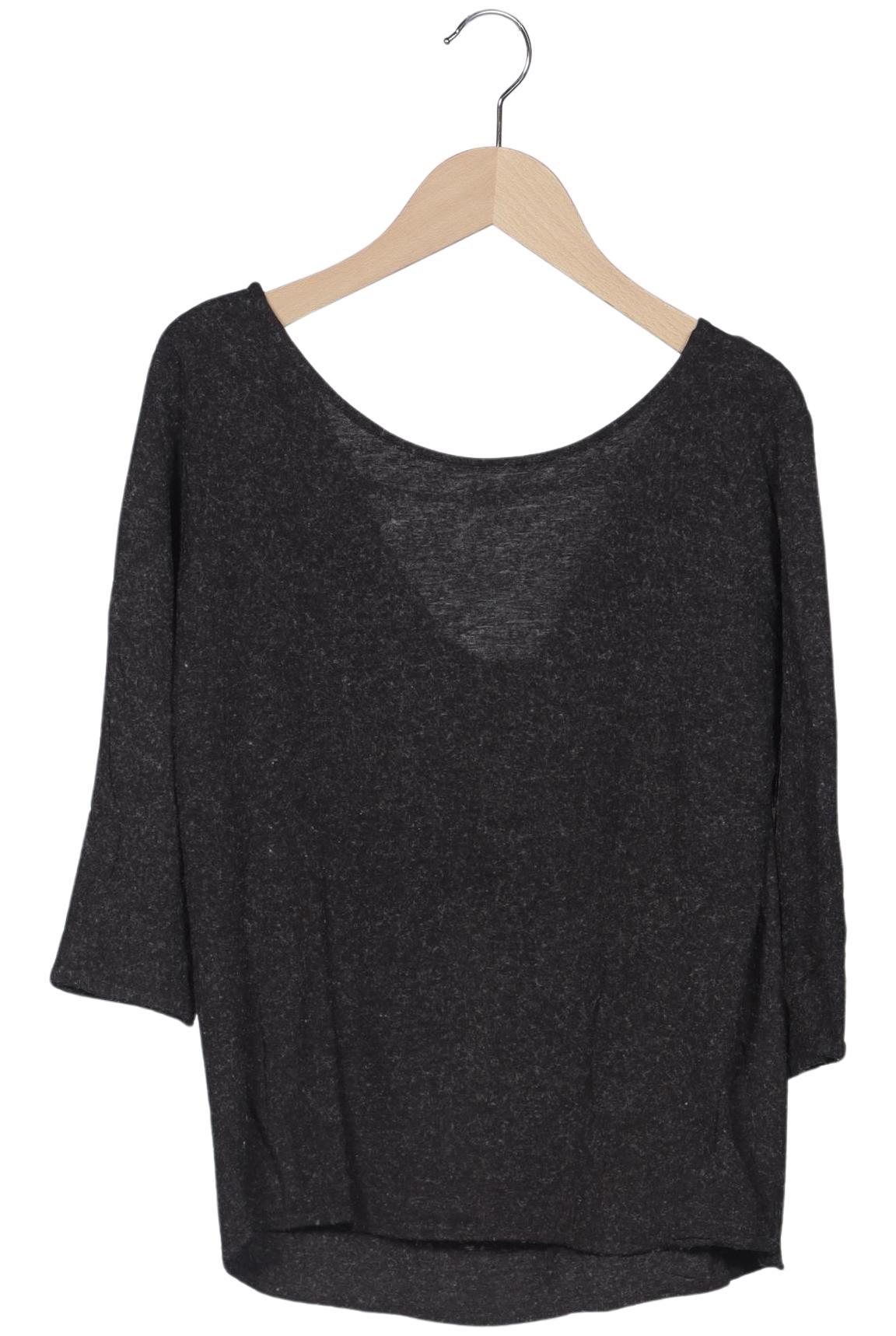 

Massimo Dutti Damen Langarmshirt, schwarz, Gr. 42