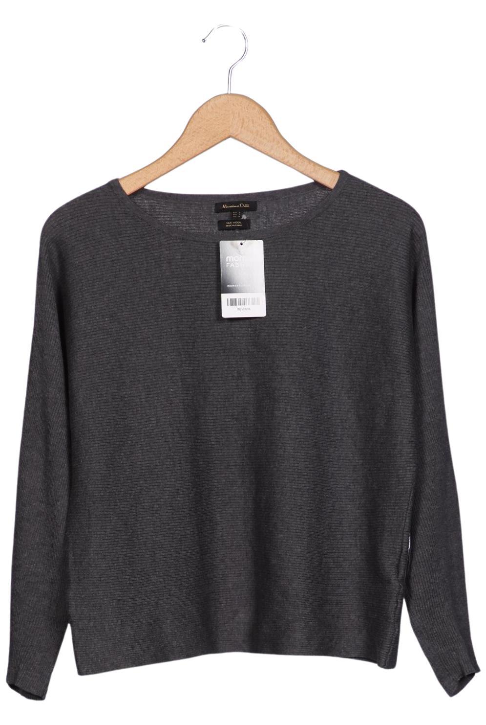 

Massimo Dutti Damen Pullover, grau, Gr. 36