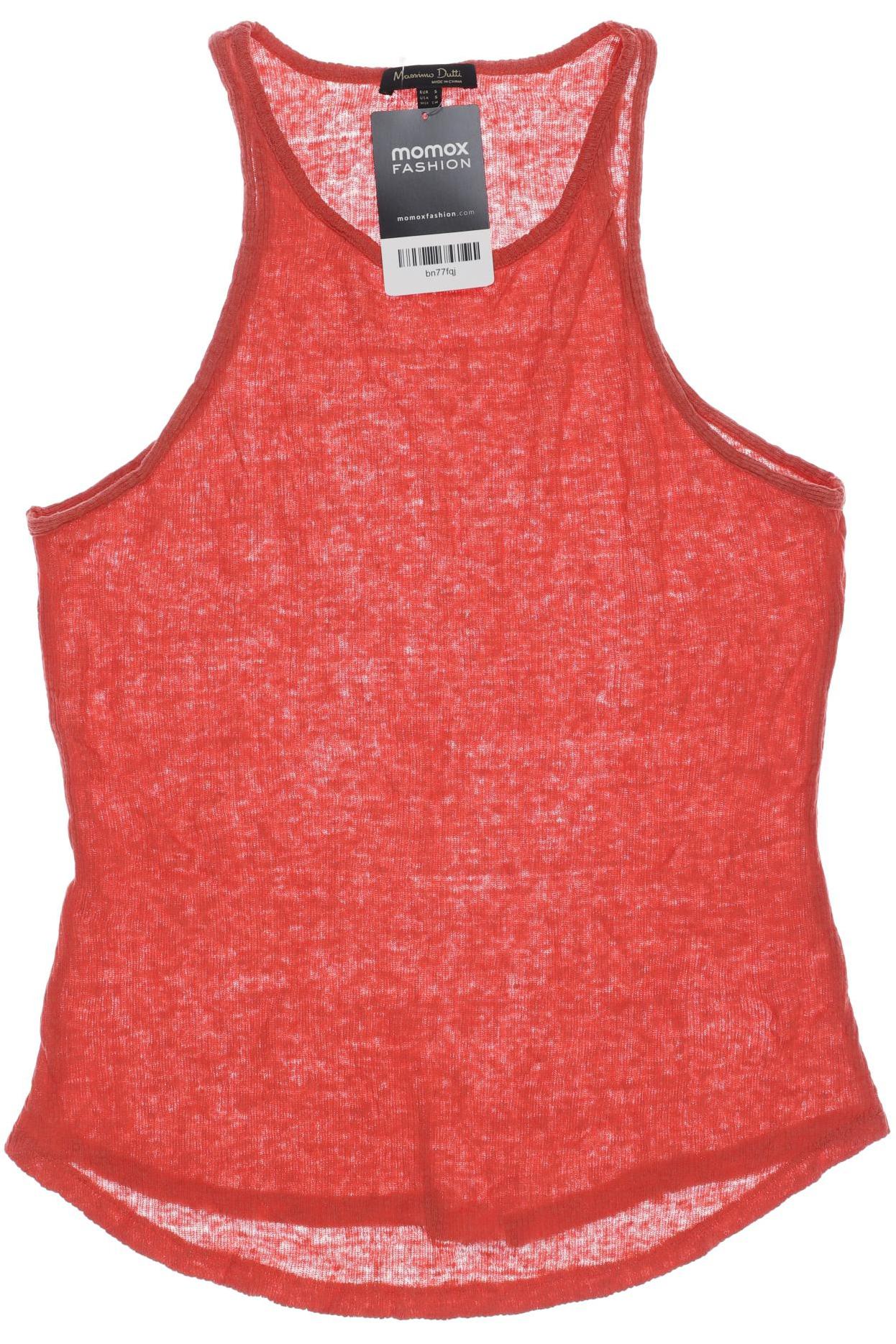 

Massimo Dutti Damen Top, rot, Gr. 36