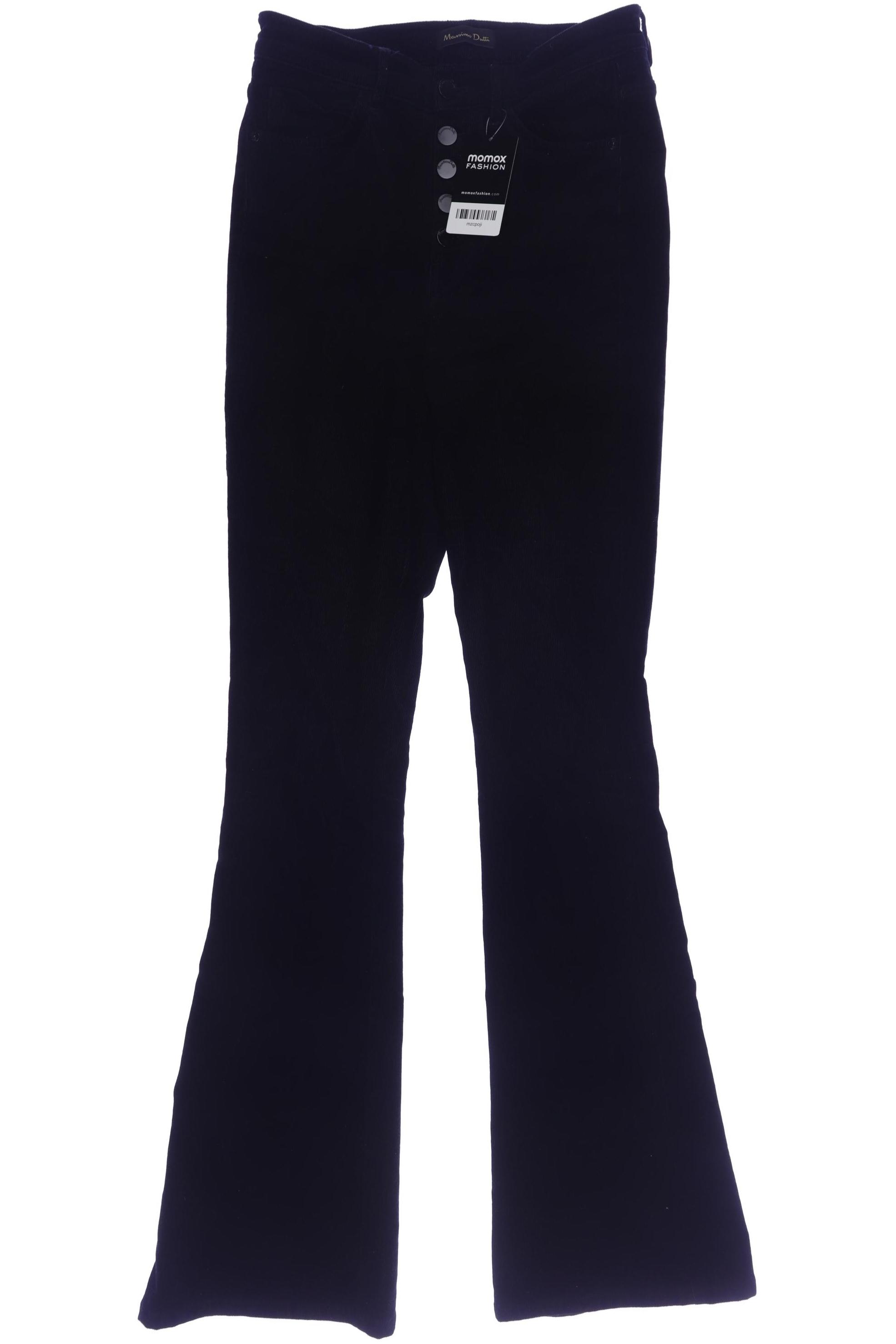 

Massimo Dutti Damen Stoffhose, schwarz, Gr. 36