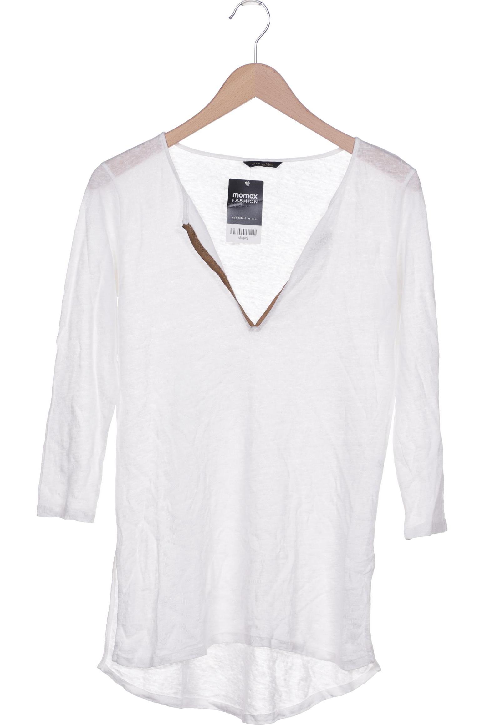 

Massimo Dutti Damen Pullover, weiß, Gr. 38