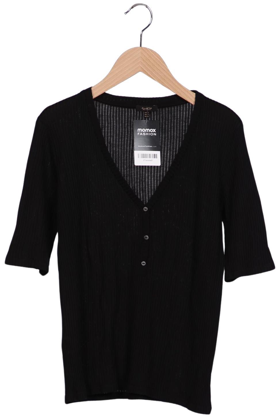 

Massimo Dutti Damen T-Shirt, schwarz, Gr. 36