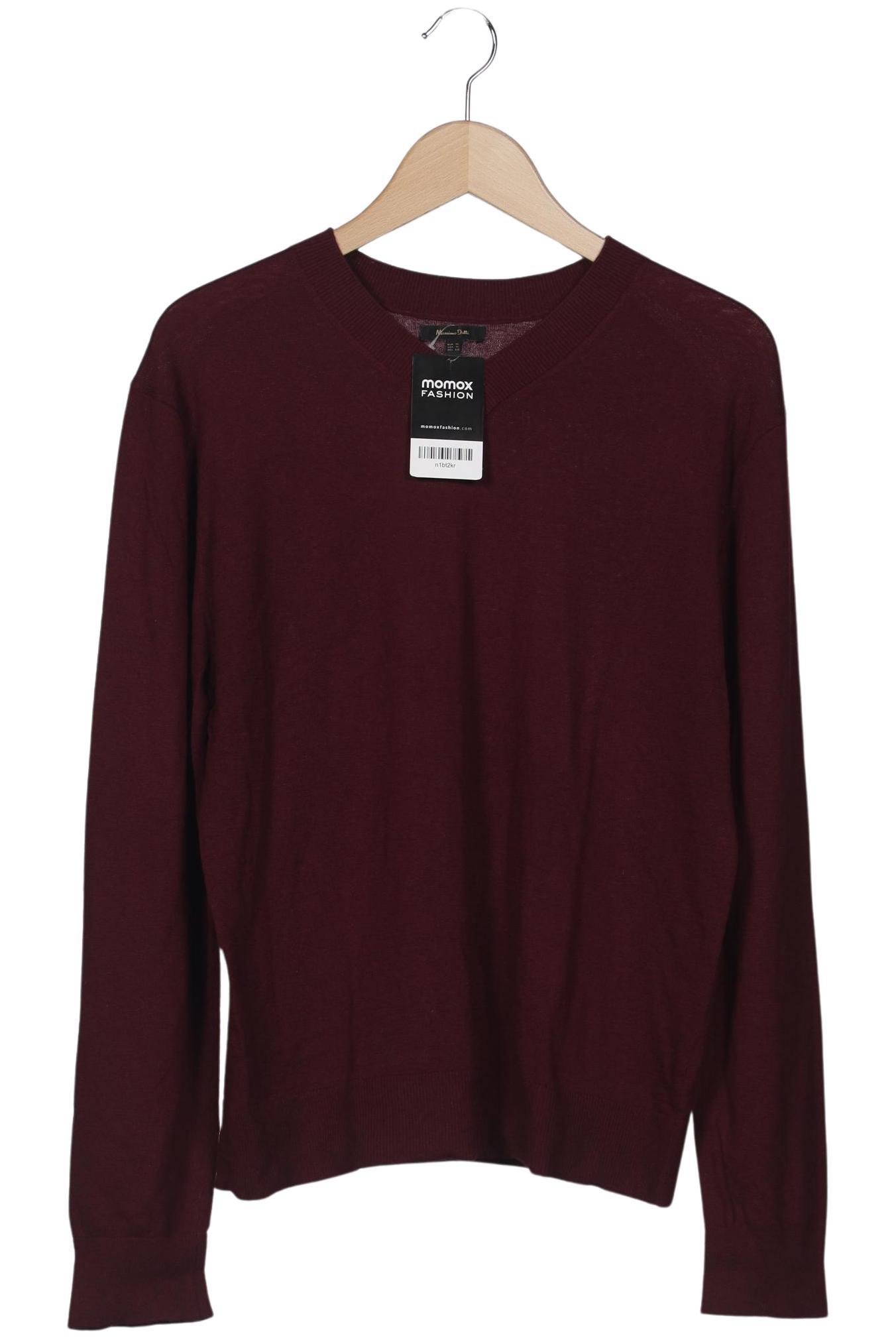 

Massimo Dutti Damen Pullover, bordeaux, Gr. 44
