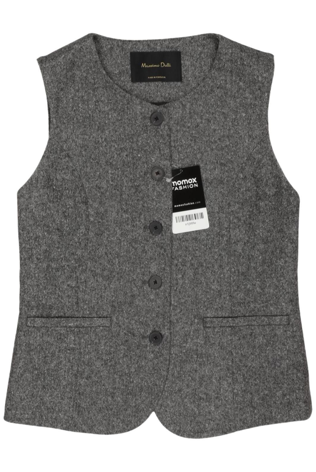 

Massimo Dutti Damen Weste, grau, Gr. 34