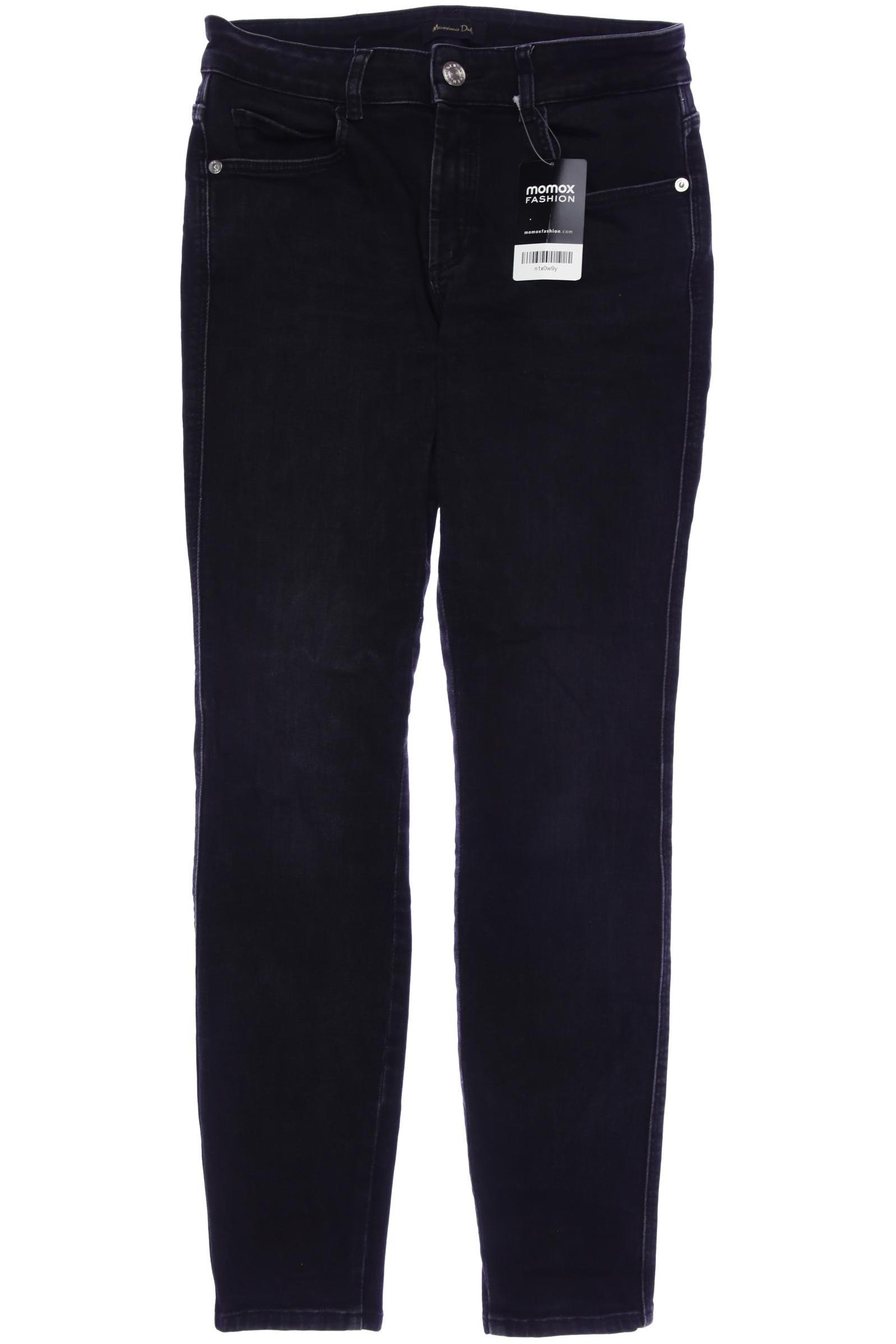 

Massimo Dutti Damen Jeans, schwarz, Gr. 38