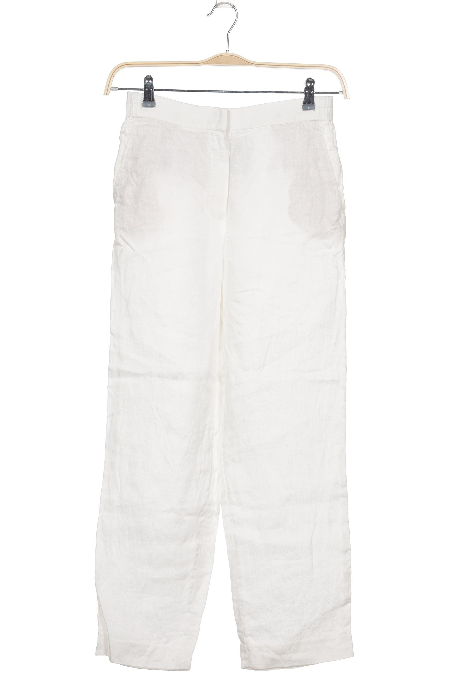 

Massimo Dutti Damen Stoffhose, cremeweiß, Gr. 36