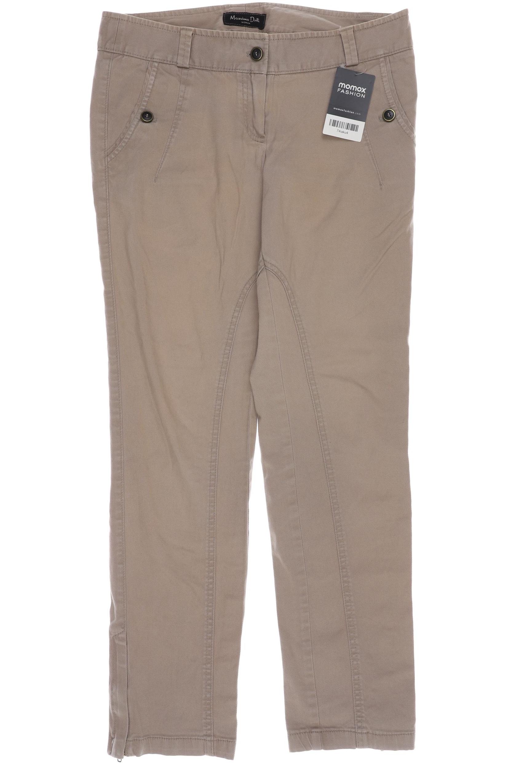 

Massimo Dutti Damen Stoffhose, braun, Gr. 40