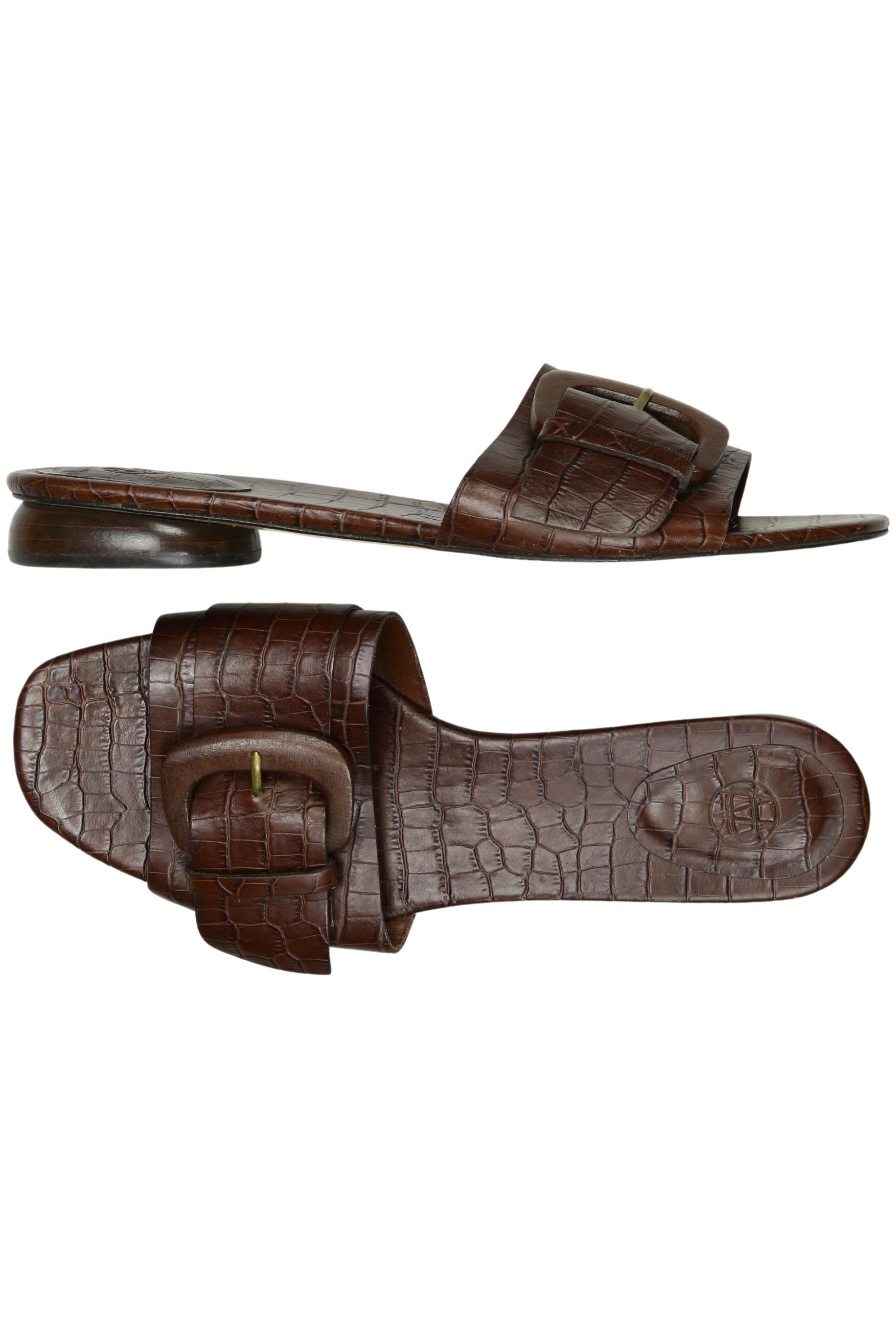 

Massimo Dutti Damen Sandale, braun, Gr. 40