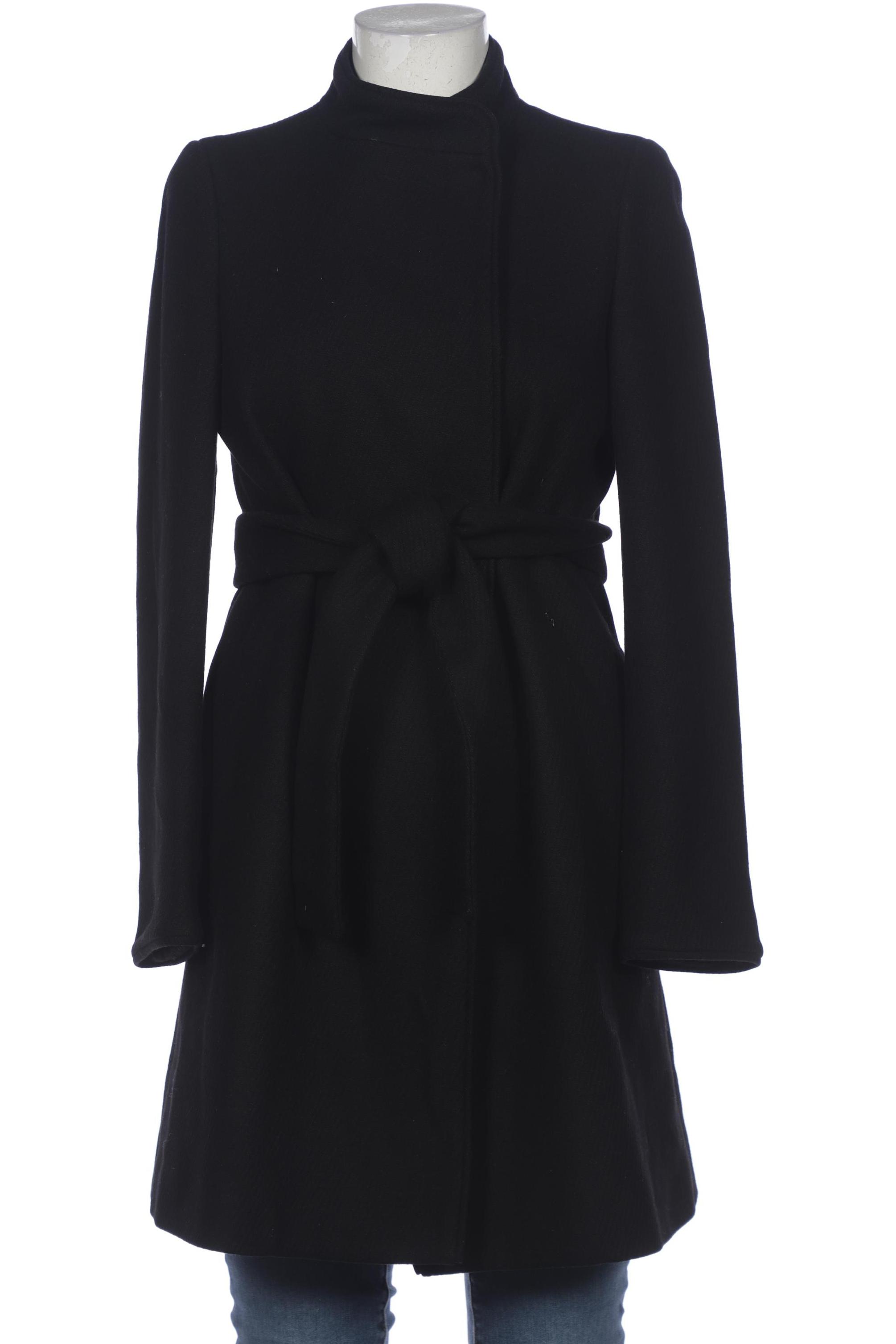 

Massimo Dutti Damen Mantel, schwarz, Gr. 40