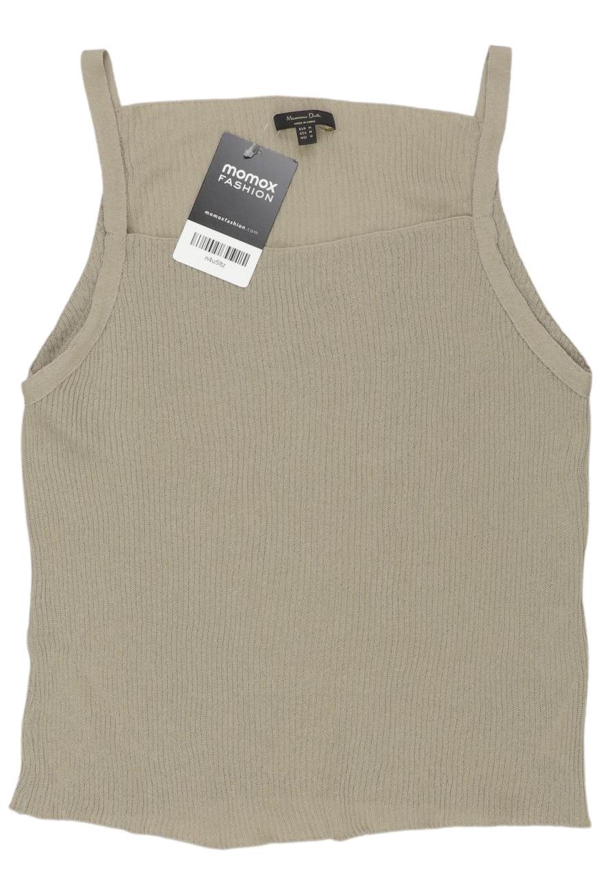 

Massimo Dutti Damen Top, beige, Gr. 38