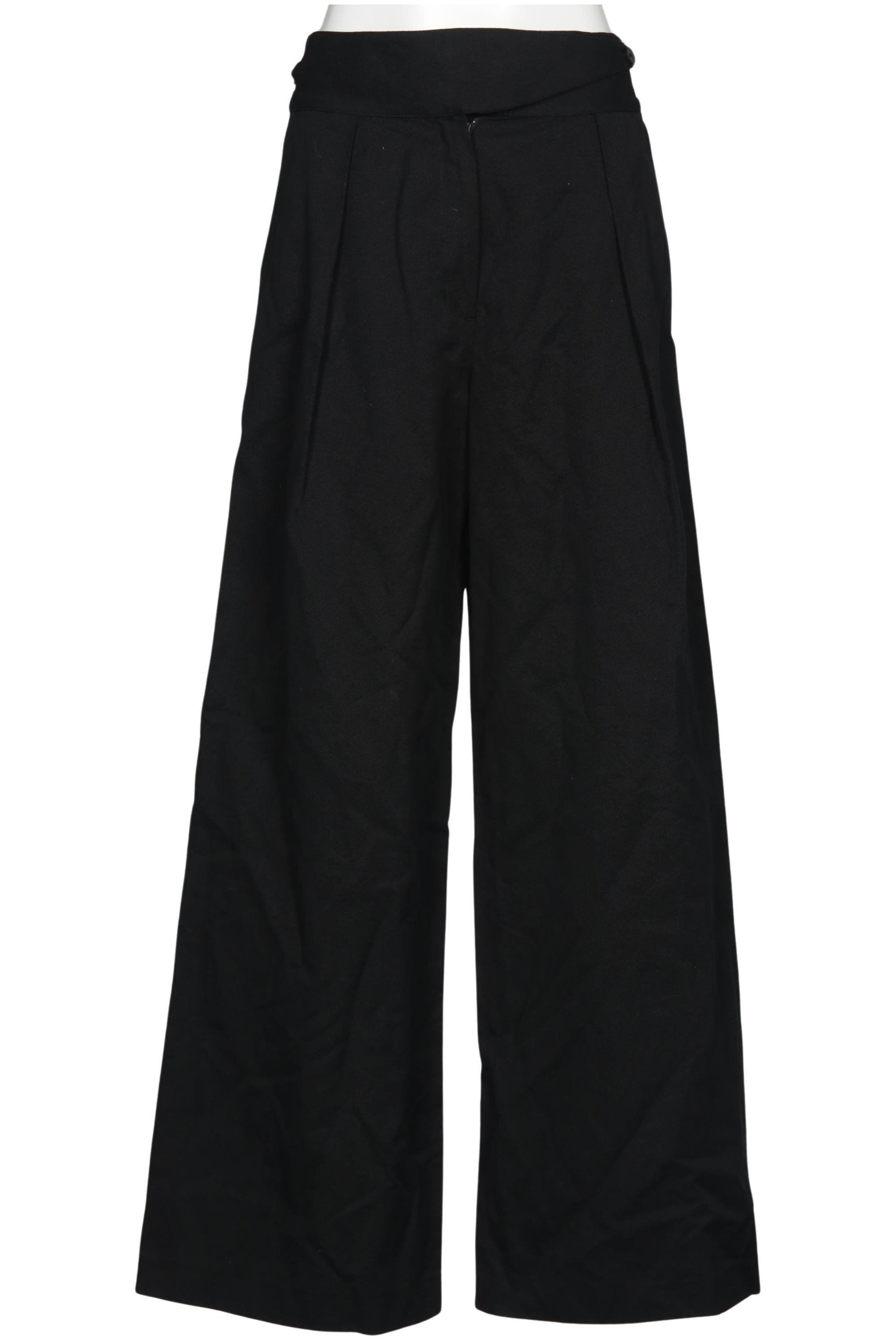 

Massimo Dutti Damen Stoffhose, schwarz, Gr. 38