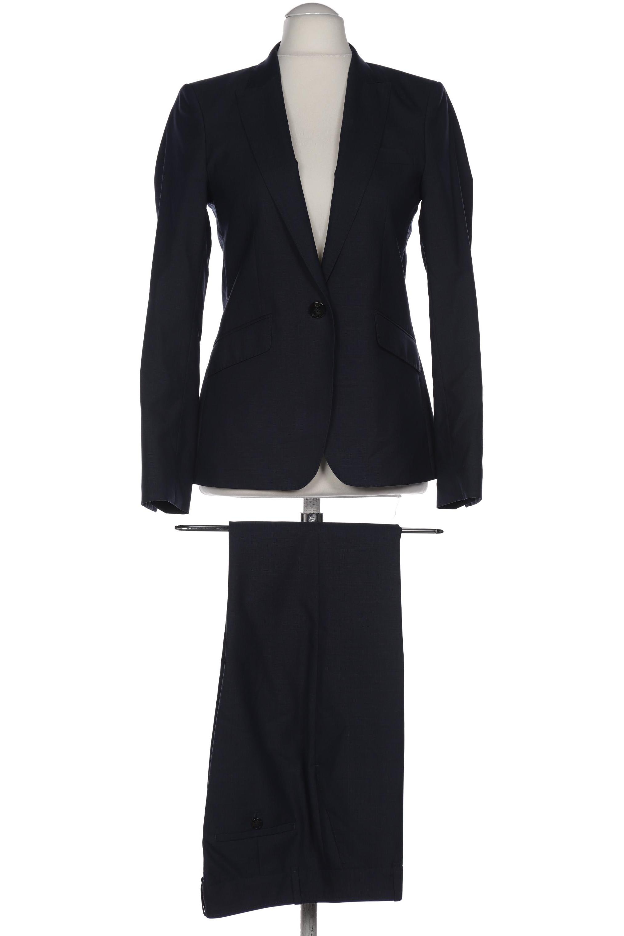 

Massimo Dutti Damen Anzug, marineblau, Gr. 38