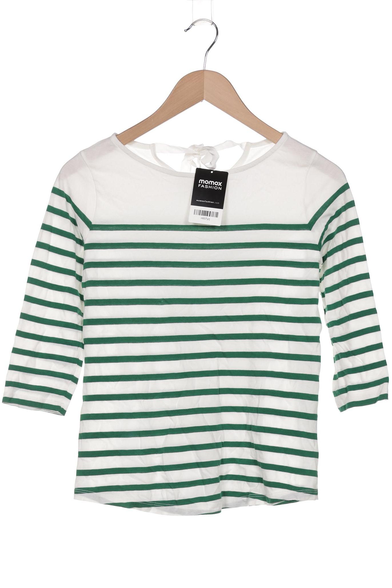 

Massimo Dutti Damen Langarmshirt, weiß, Gr. 34