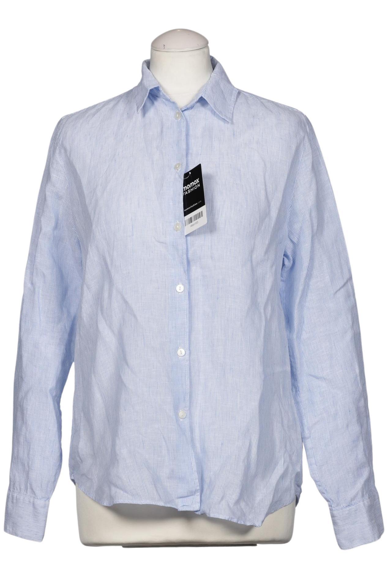 

Massimo Dutti Damen Bluse, hellblau, Gr. 38