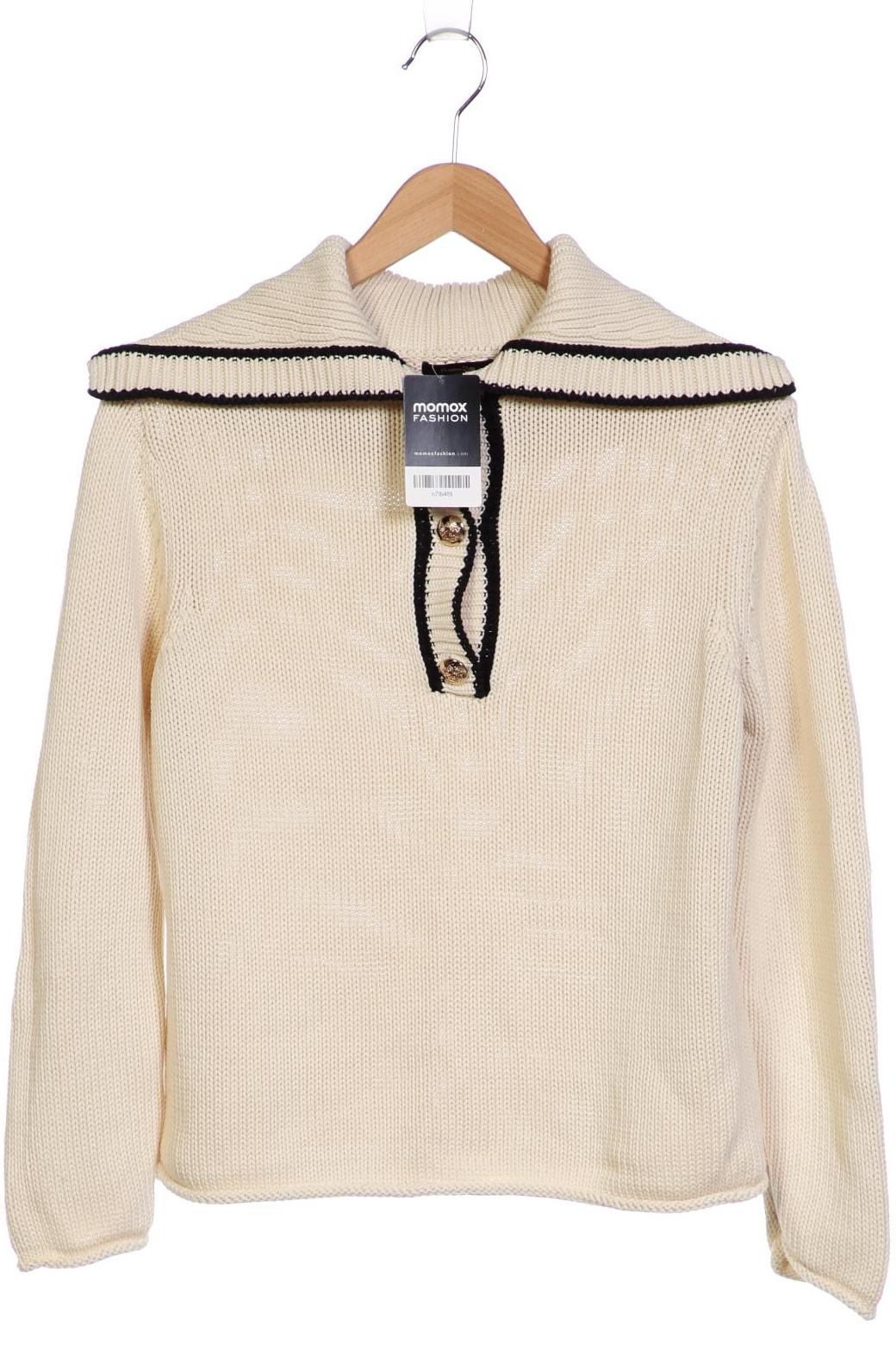 

Massimo Dutti Damen Pullover, cremeweiß, Gr. 38