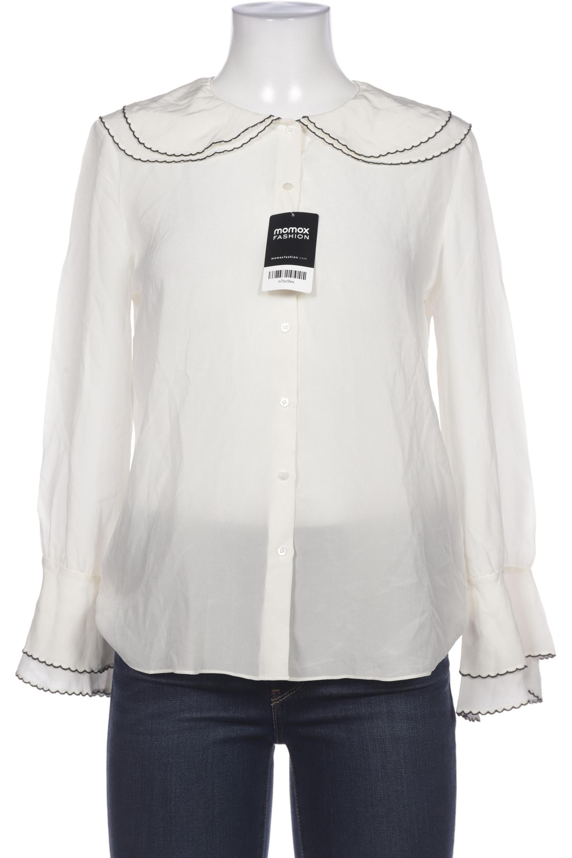

Massimo Dutti Damen Bluse, cremeweiß, Gr. 40
