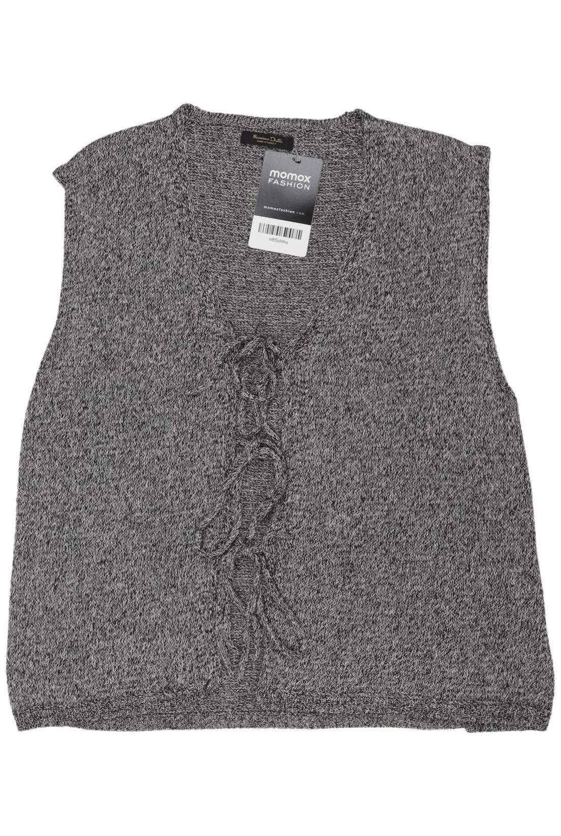 

Massimo Dutti Damen Strickjacke, grau, Gr. 36