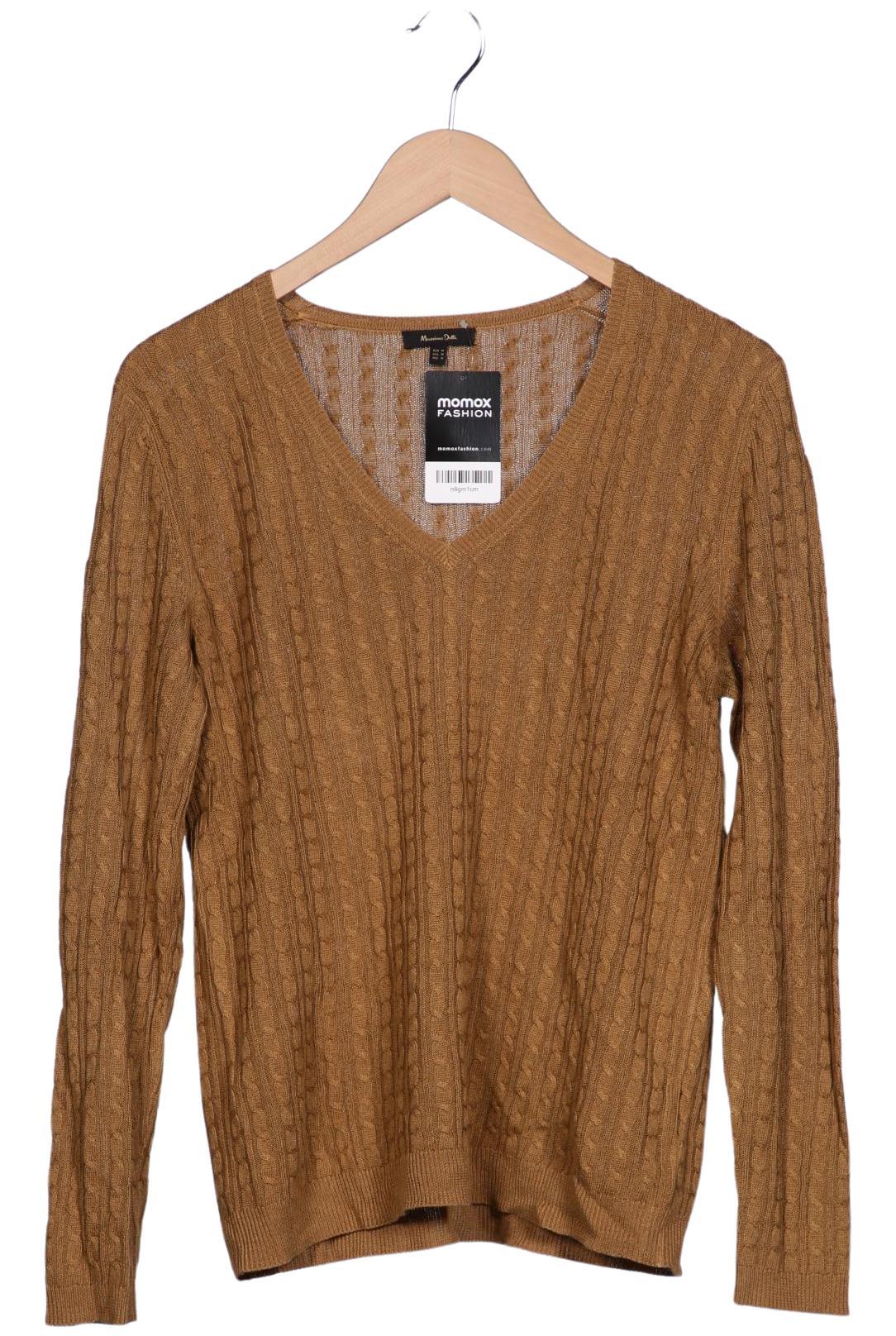 

Massimo Dutti Damen Pullover, braun, Gr. 38