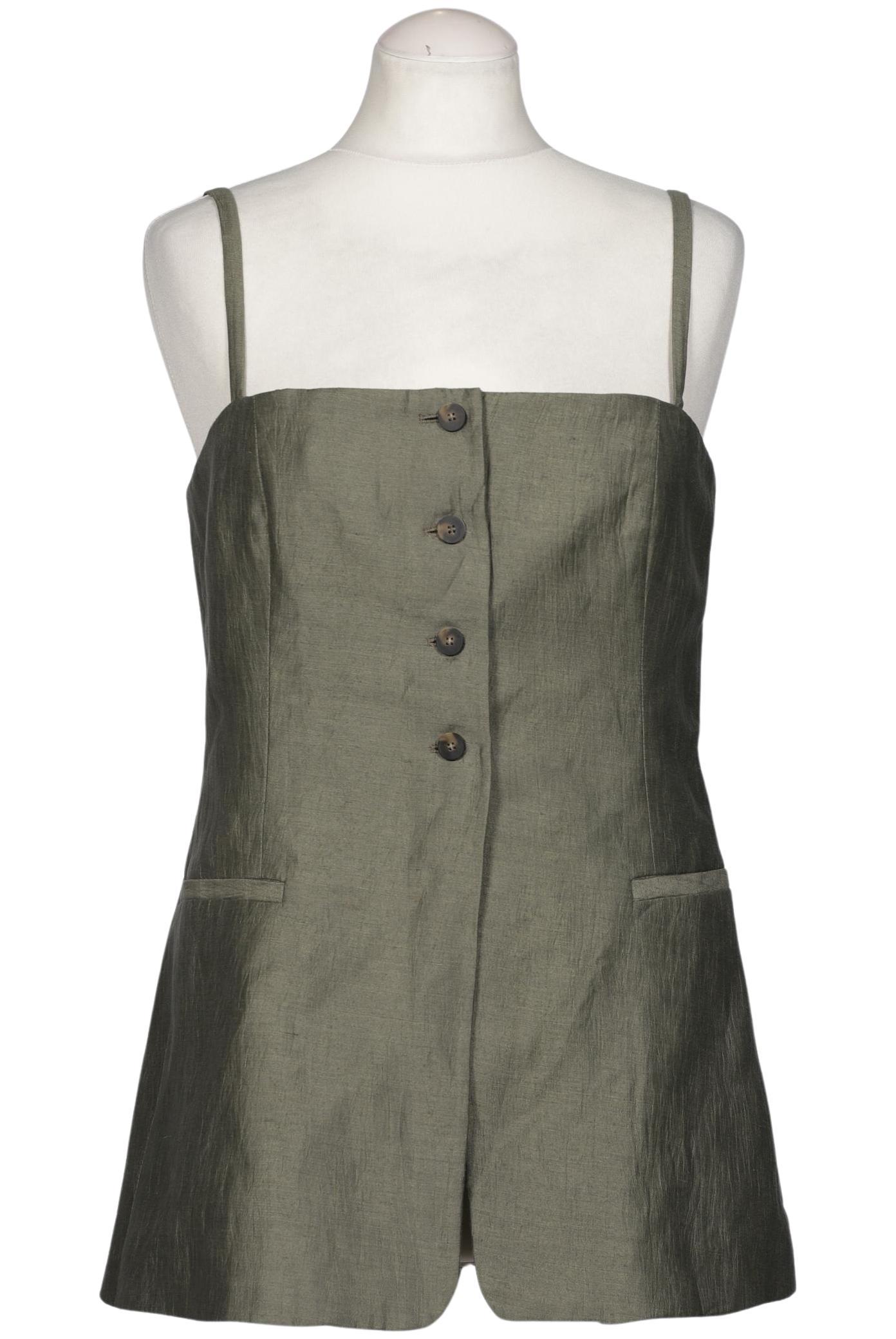 

Massimo Dutti Damen Bluse, grün, Gr. 38