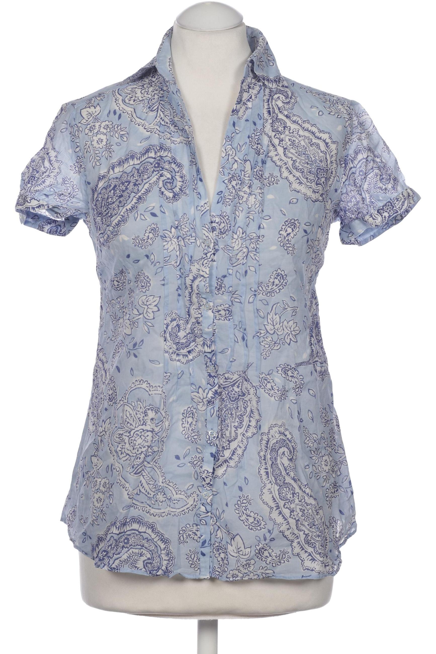 

Massimo Dutti Damen Bluse, hellblau, Gr. 38